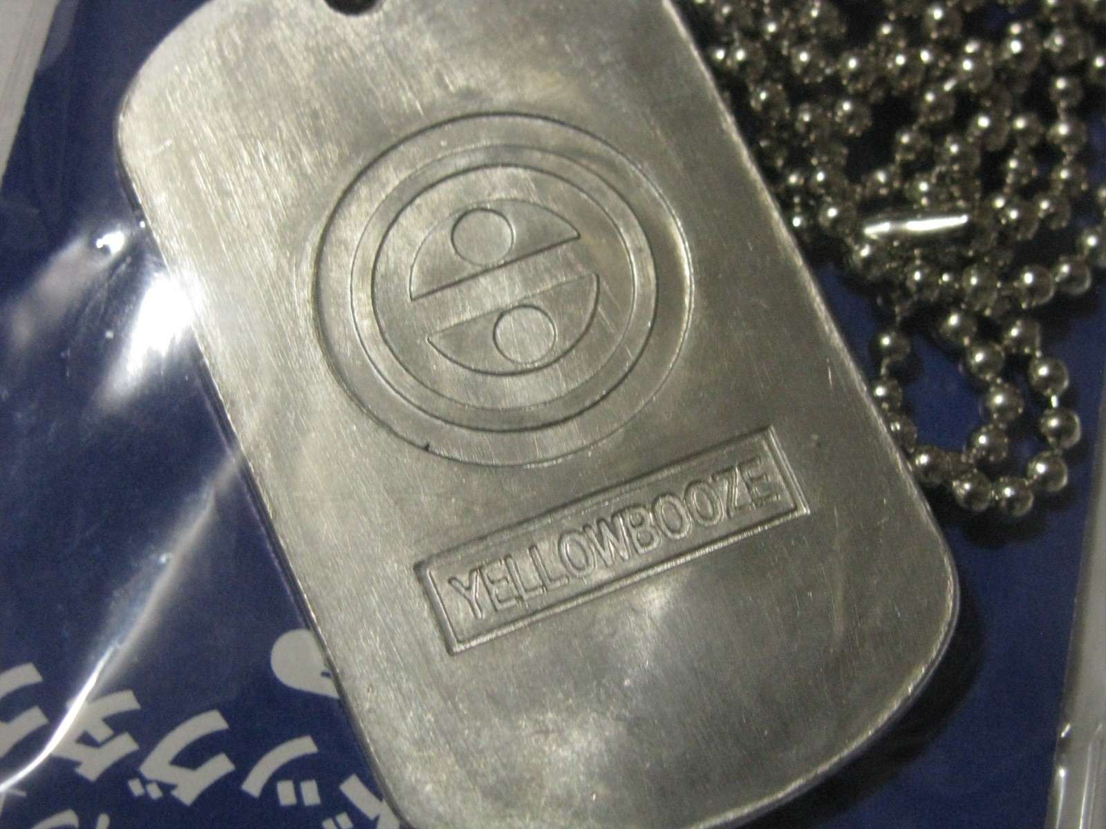 Phantasy Star Online Original Dog Tag Yellowboze Dreamcast Japan import NEW