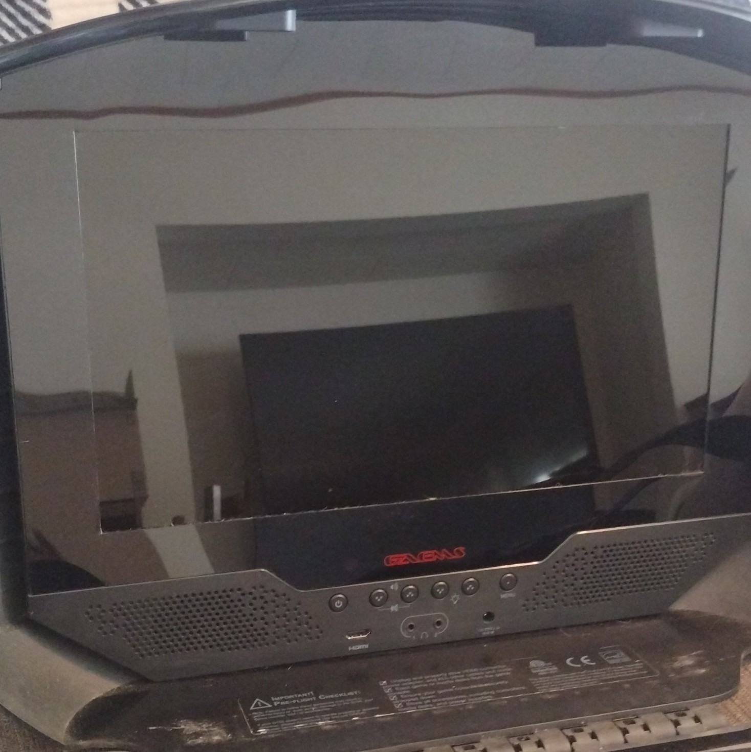 GAEMS G155 Hard Shell Travel Case w/ Built-In Screen for Xbox 360 & PS3