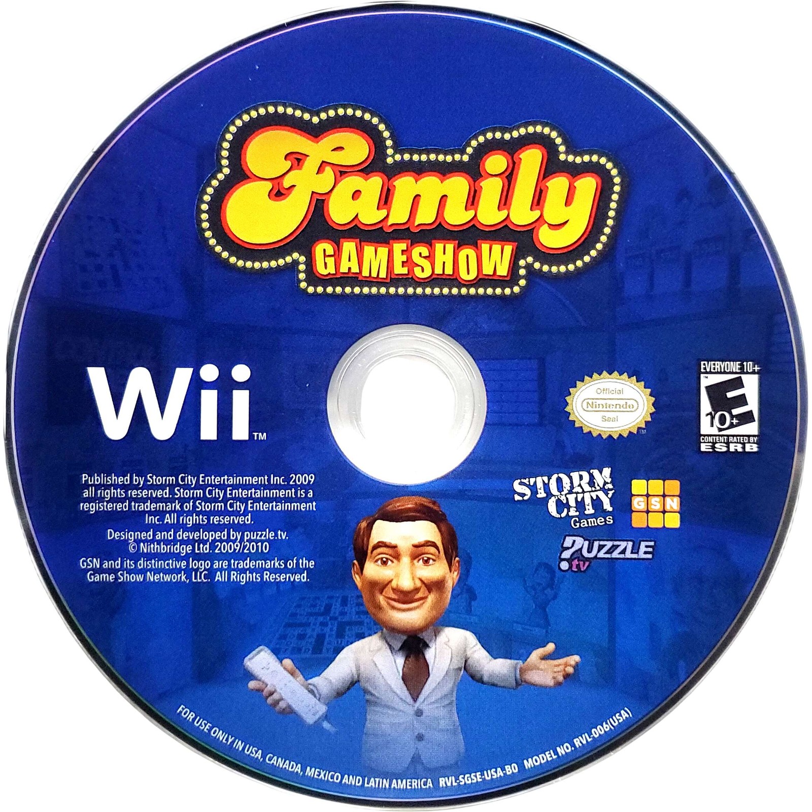 Family Game Show – Nintendo Wii Tested 1Y Guarantee