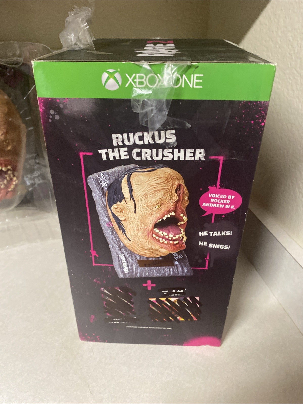 Rage 2 Xbox One Collectors Edition Ruckus The Crusher: Talking Head Only