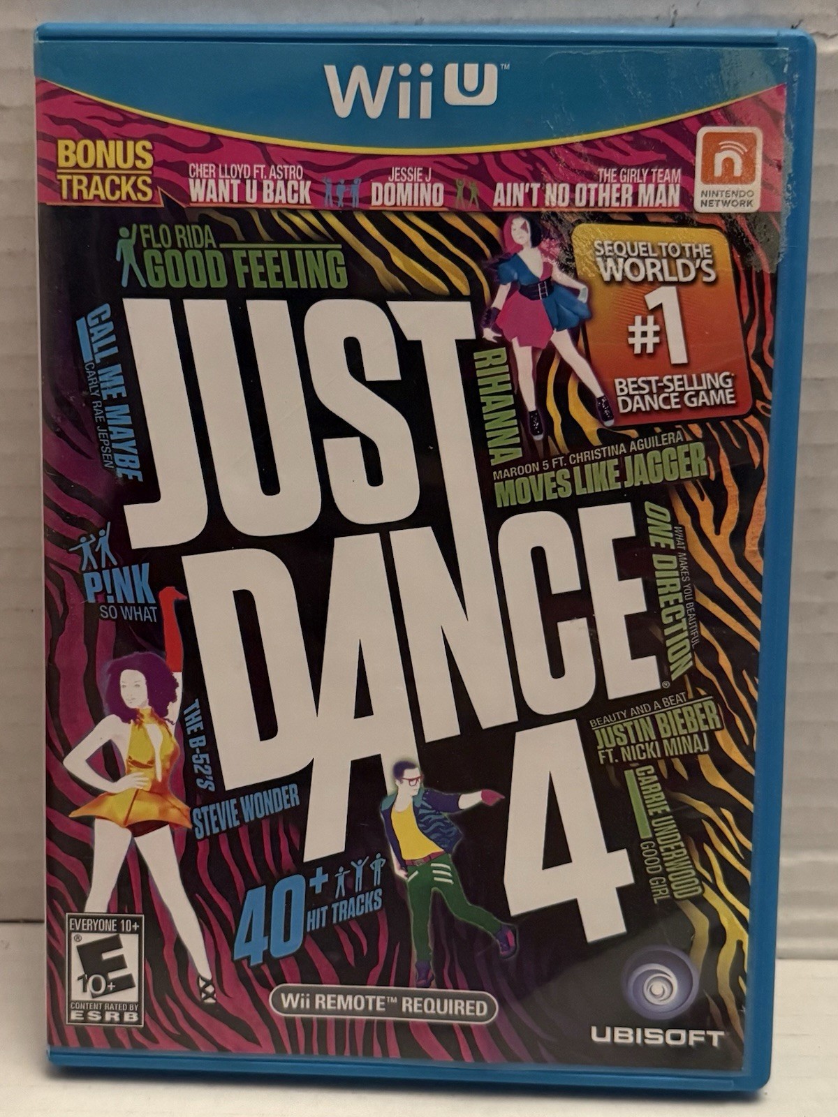 Just Dance 4 (Nintendo Wii U, 2012) Complete, CIB – Tested