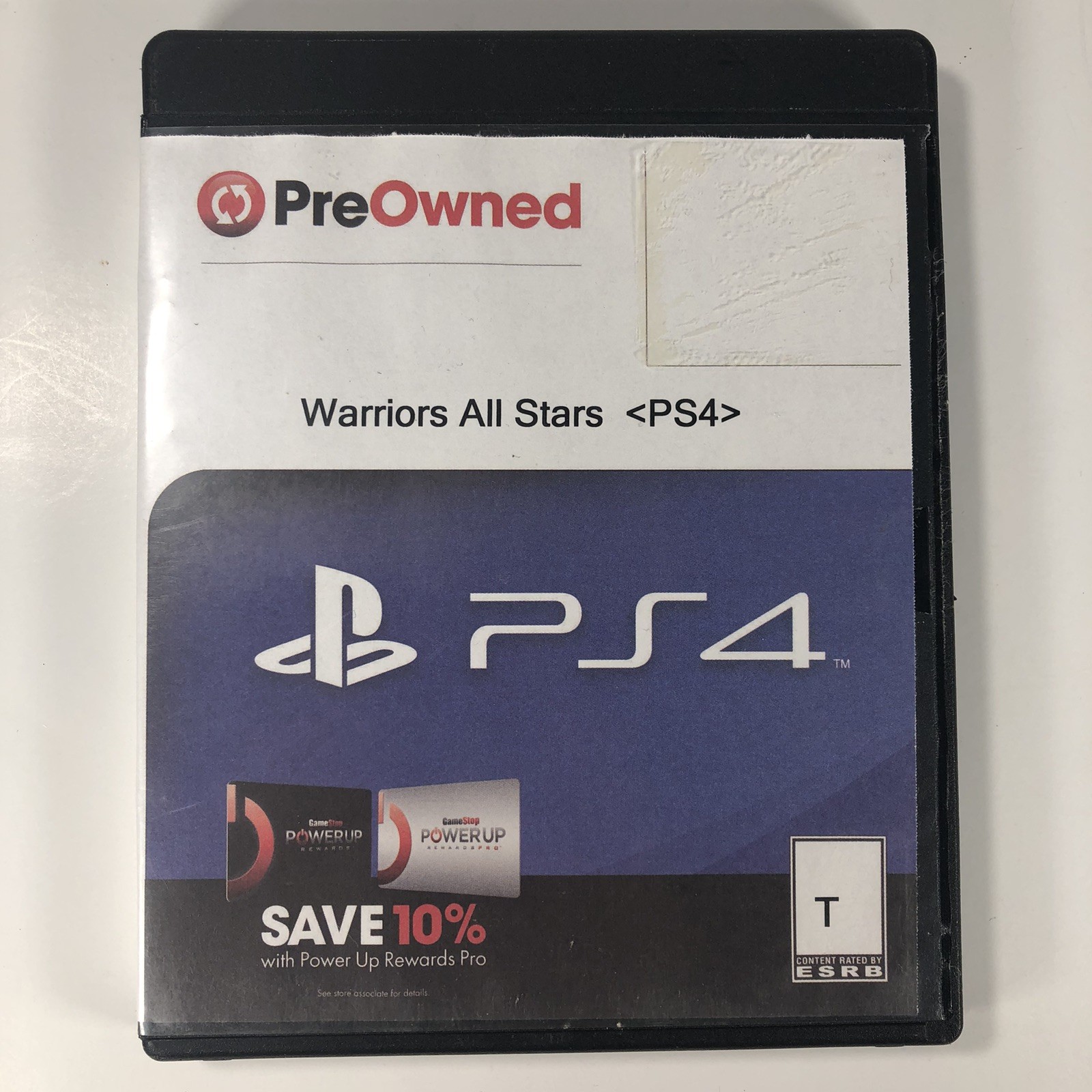 Warriors All-Stars (Sony PlayStation 4, PS4) DISC ONLY, Generic Case