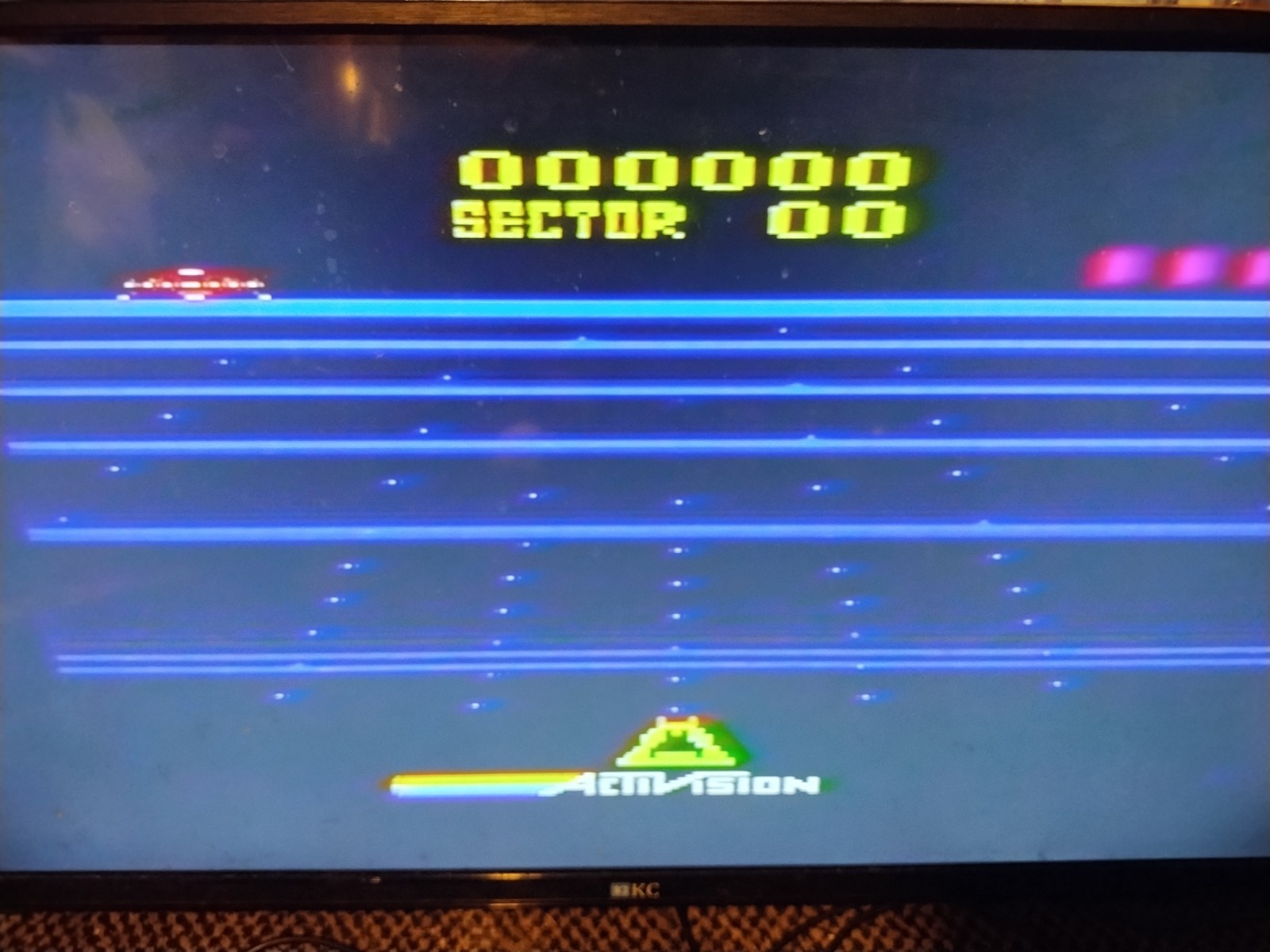 Beamrider Atari 2600 Game Cartridge Tested Activision