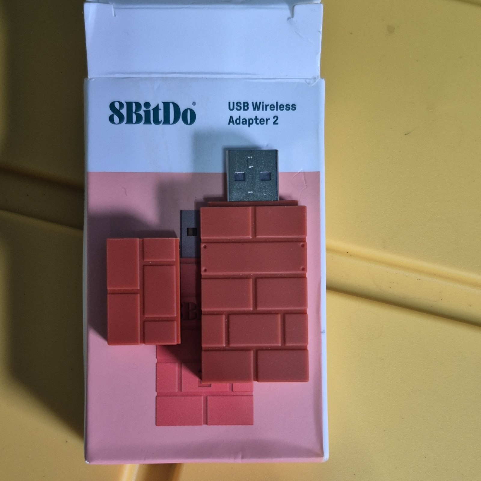8BitDo USB Wireless Adapter 2 Bluetooth USB for Xbox/Switch/PC/Wii Mario Brick