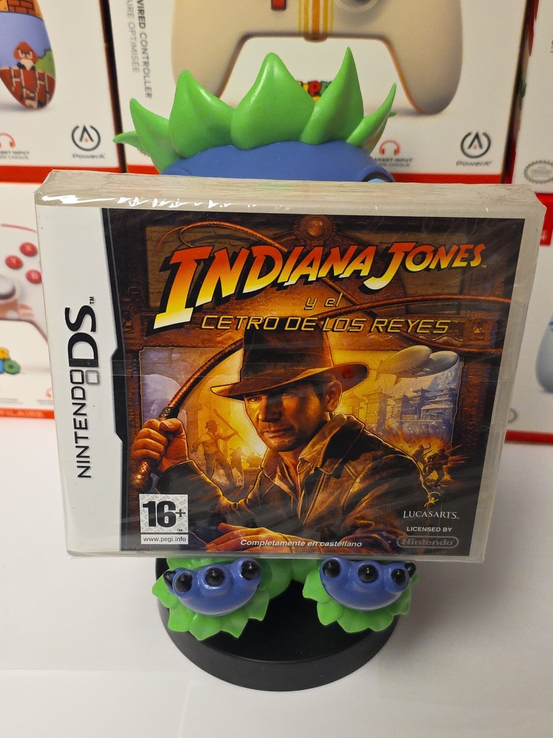Nintendo DS Games Lot Of 4 Games: Daniel X Indiana Jones Polarium Browser New