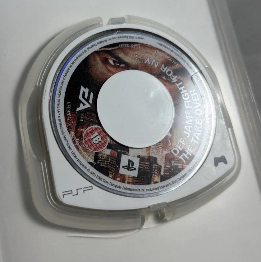 Def Jam Fight for NY the Takeover (Sony PSP) Missing Manual ***READ DETAILS!***