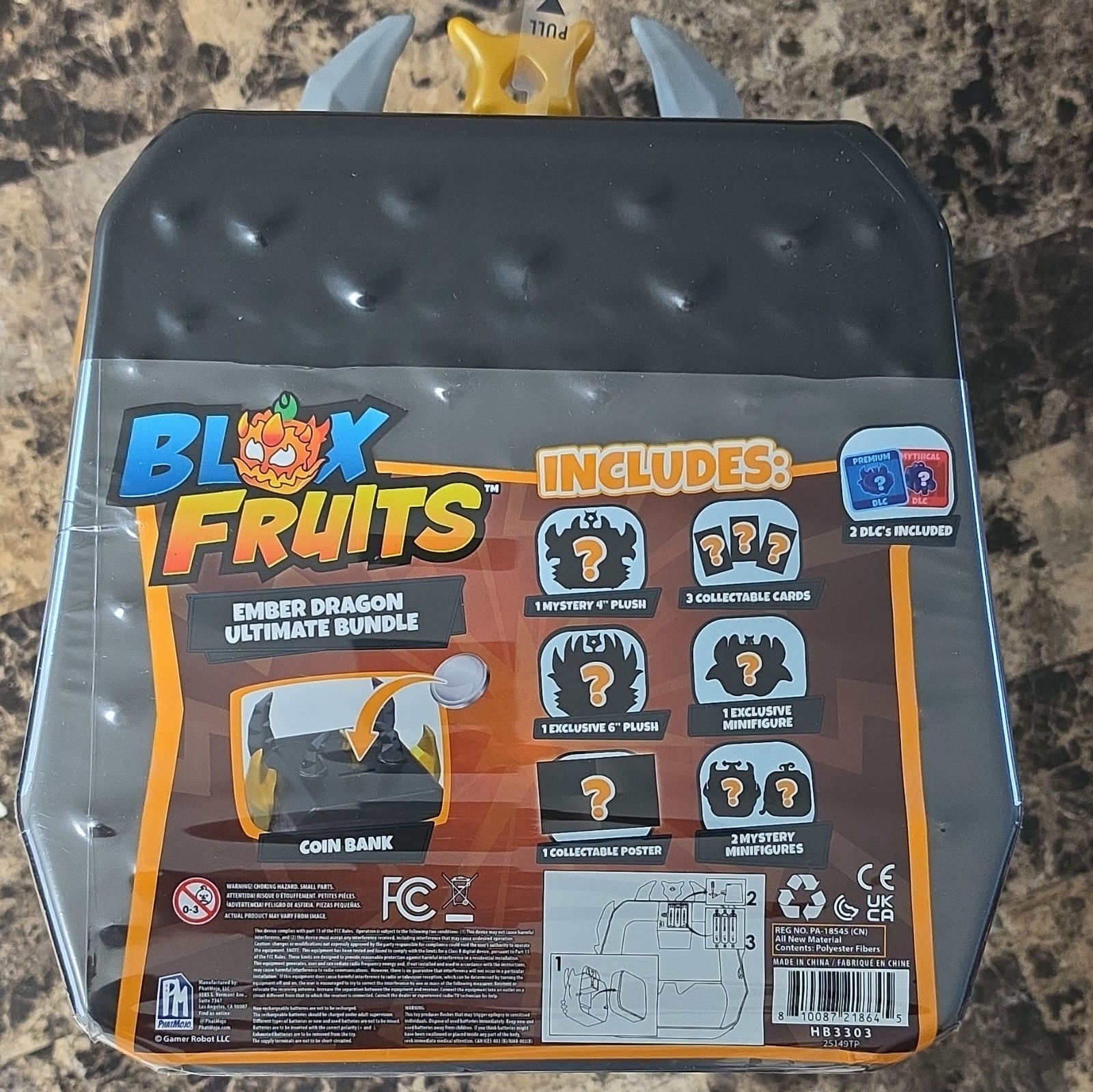 Blox Fruits Ember Dragon Ultimate Bundle Coin Bank Bundle Includes DLC Roblox