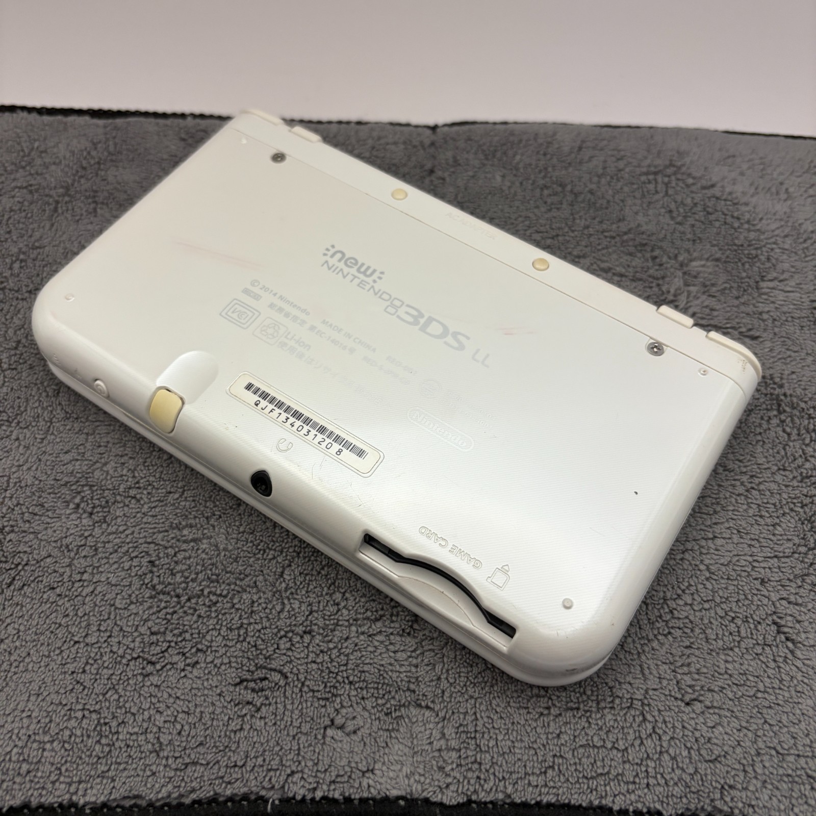 【Excellent5】Nintendo NEW 3DS LL XL Pearl White System Used Game Console From JP
