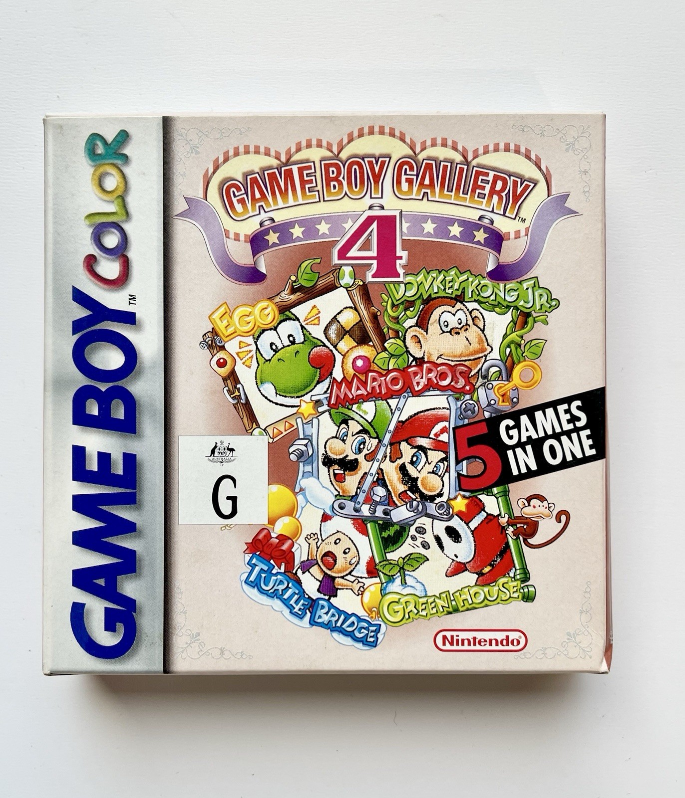 Gameboy Gallery 4 – 5 Games In One Gameboy Color Game Boxed Used AUS Version VGC