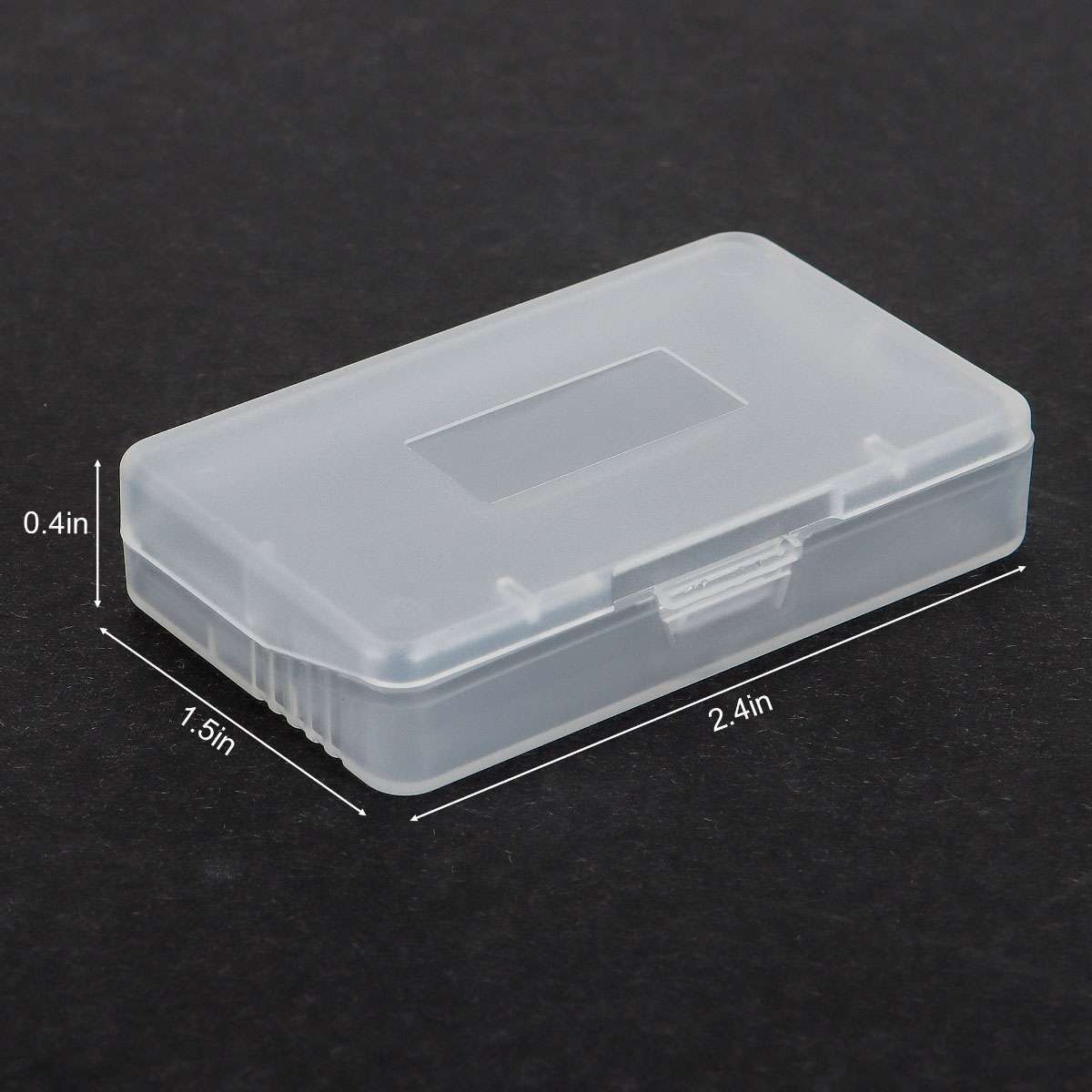 10PCS Clear Cartridge Cases FOR Nintendo Game Boy Advance GBA Games Dust Covers