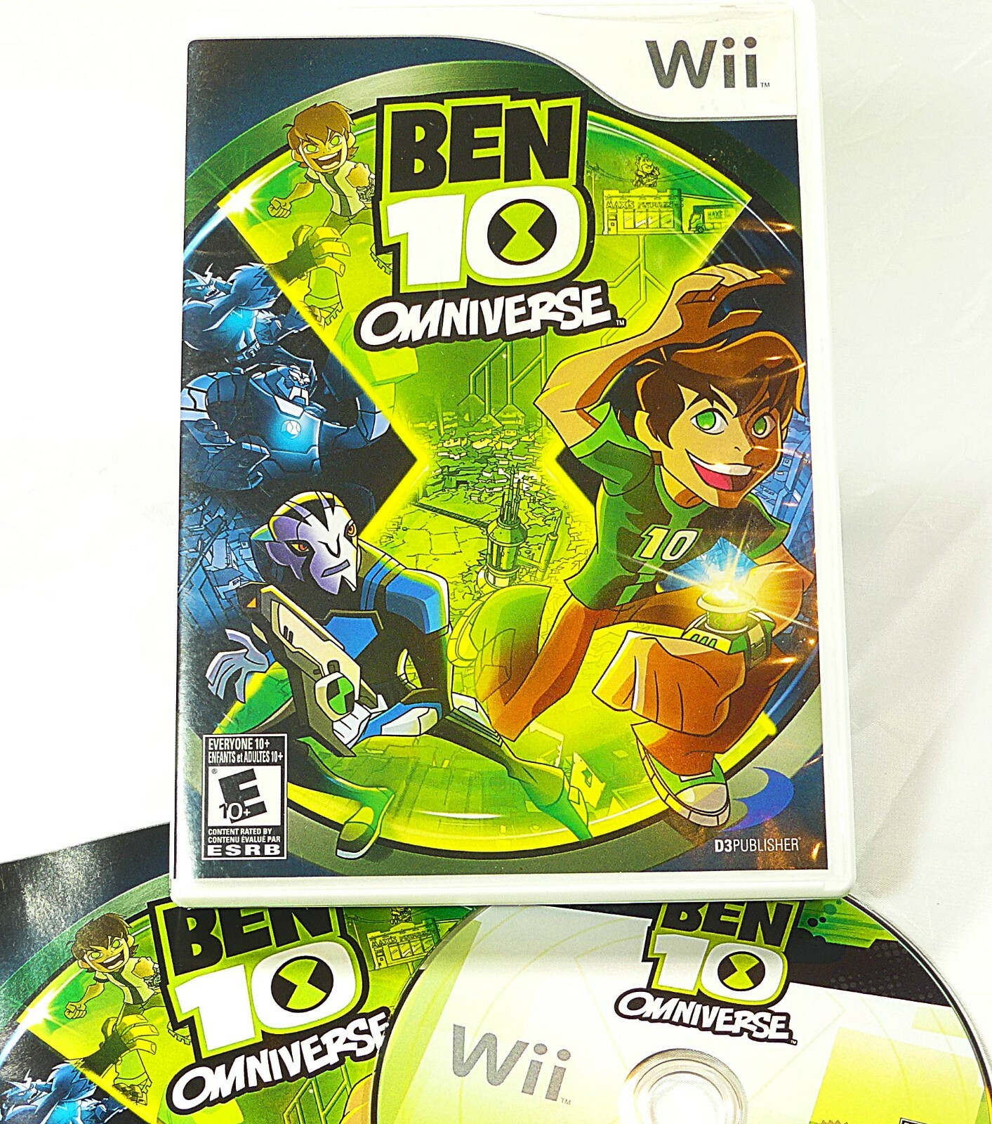 Ben 10 Omniverse Nintendo Wii Alien Kids Game Used Working Complete Set