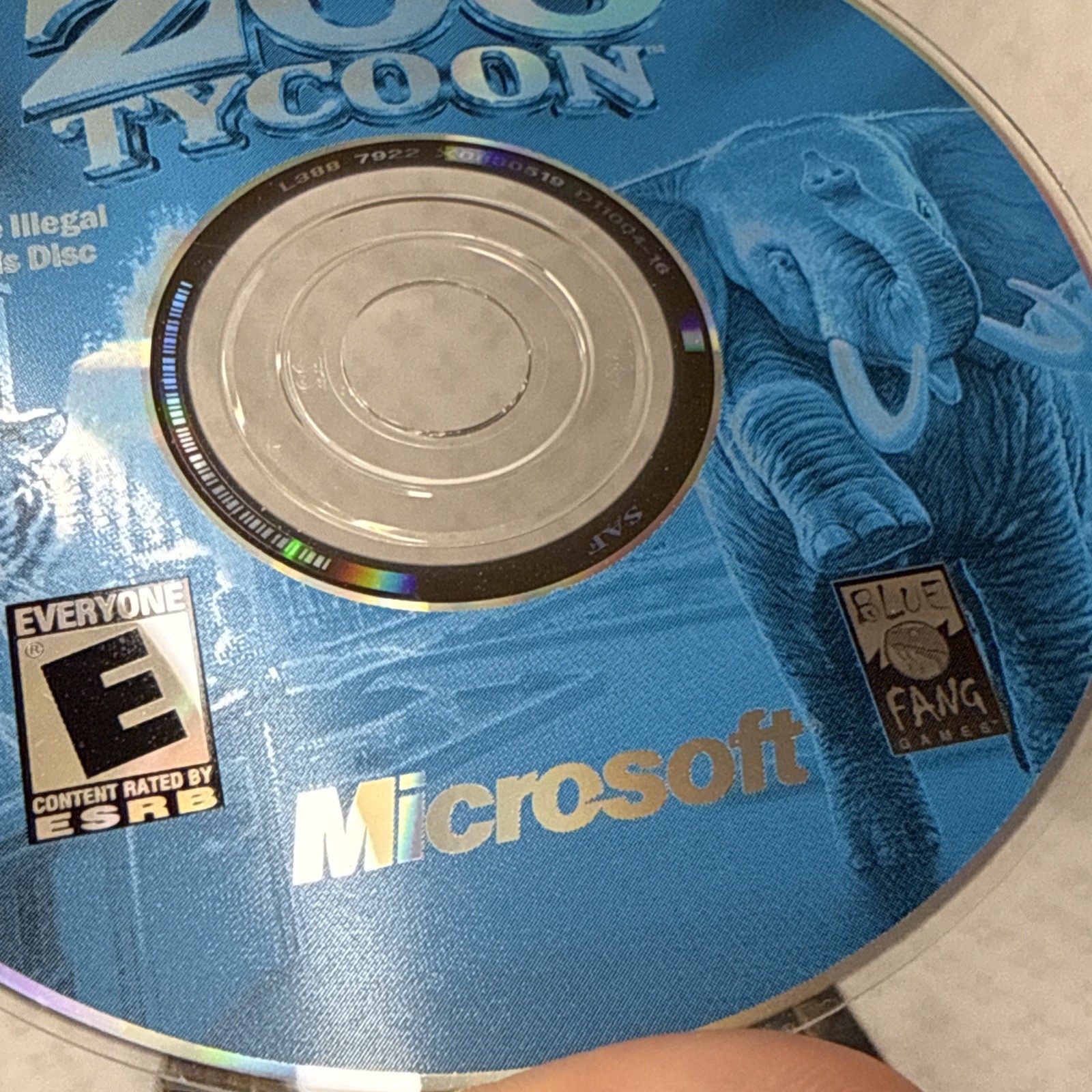 Zoo Tycoon (PC, 2001) Cardboard Sleeve Video Game