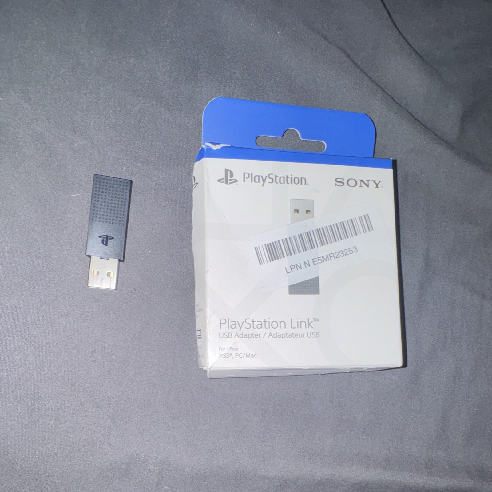 Sony PlayStation Link Wireless USB Adapter for PS5, PC & Mac – Gray