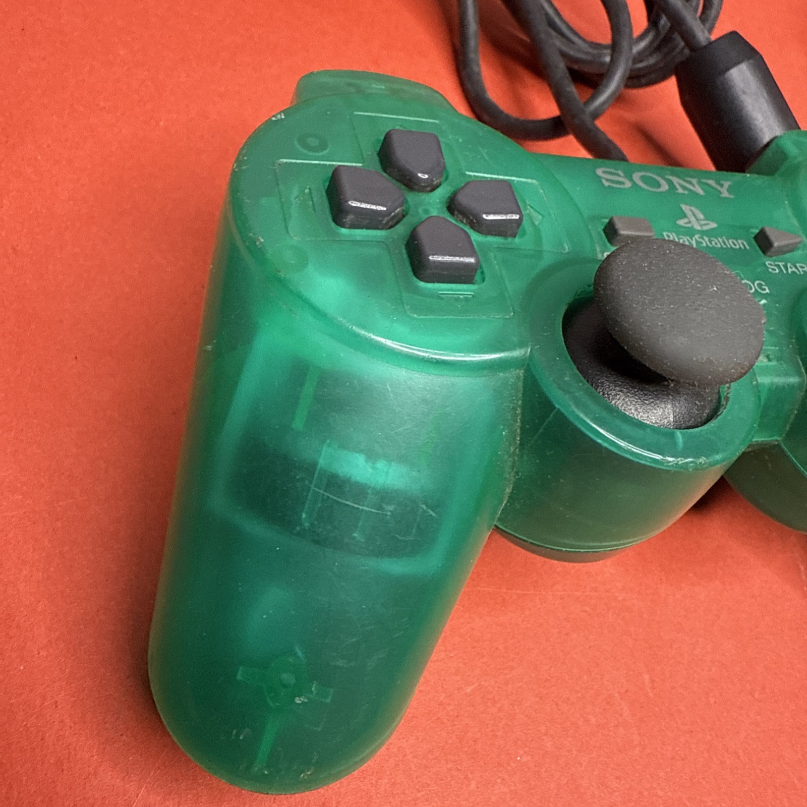 Sony PlayStation 2 PS2 Emerald Green DualShock Wired Controller OEM Authentic