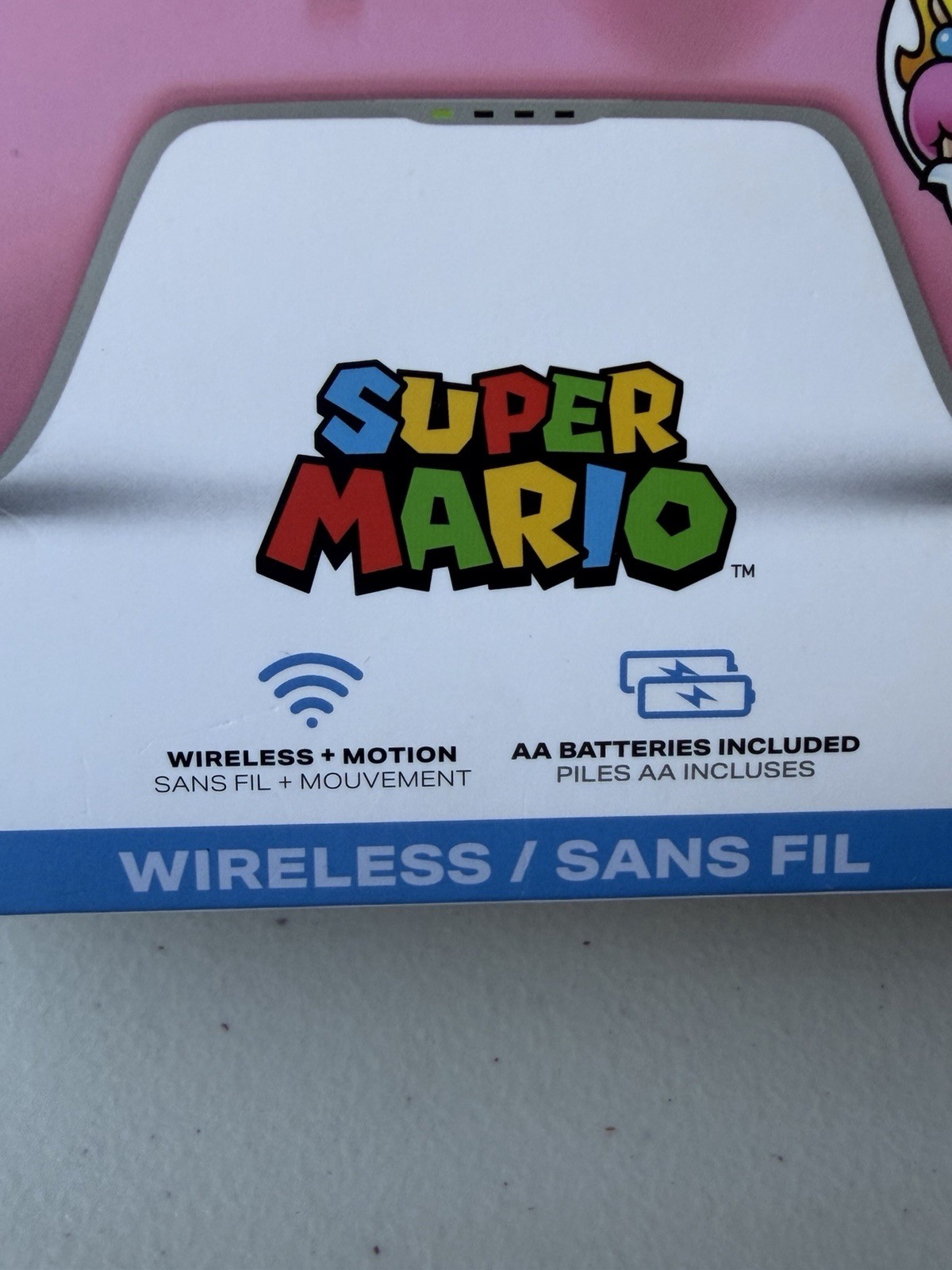 PowerA Wireless Controller Nintendo Switch Bluetooth Motion Pink Princess Peach