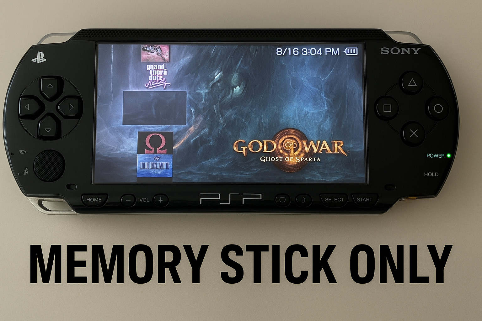64Gb PsP Memory Card – Formatted