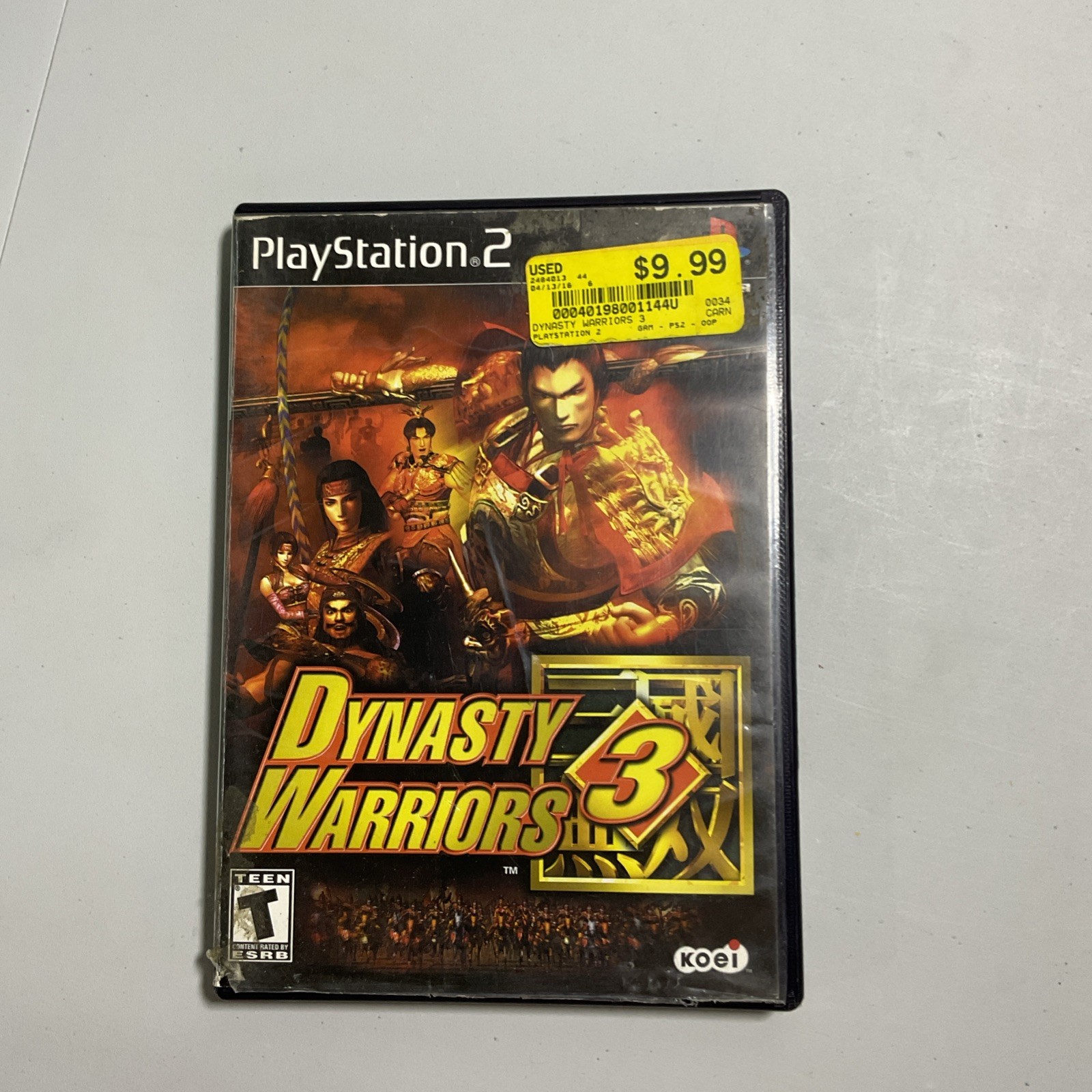 Dynasty Warriors 3 (Sony PlayStation 2, 2001)