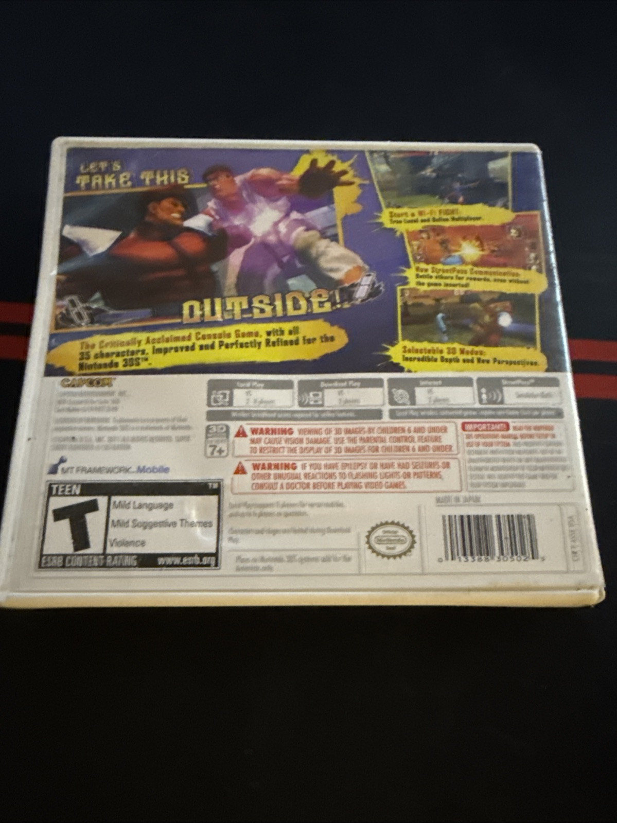 Super Street Fighter IV — 3D Edition (Nintendo 3DS) — Capcom – Classic Fighter