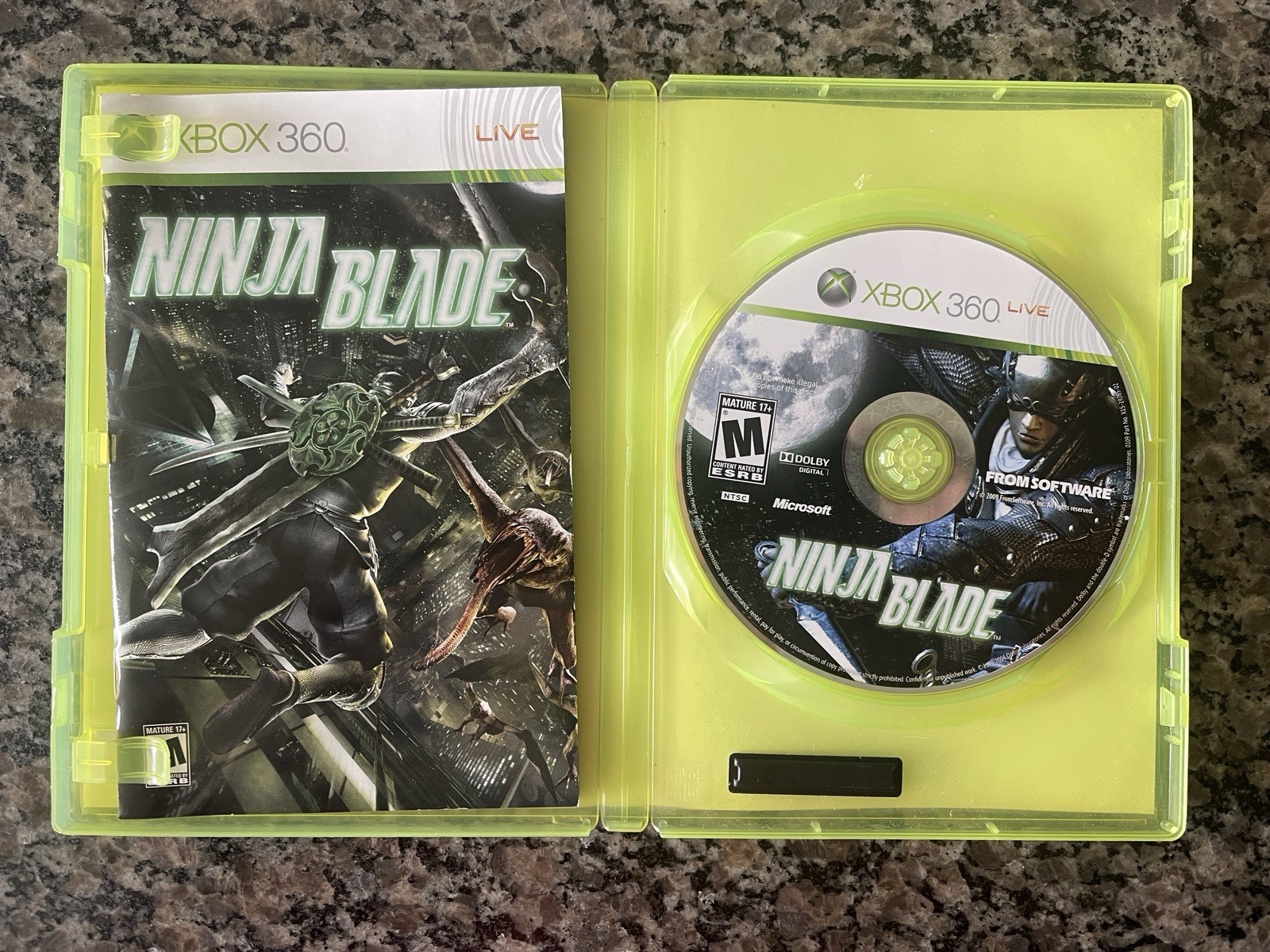 Ninja blade – Xbox 360