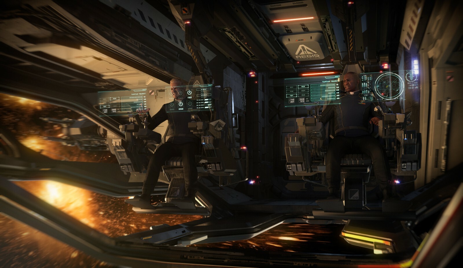 Star Citizen – AEGIS HAMMERHEAD – UPGRADE – (CCU)