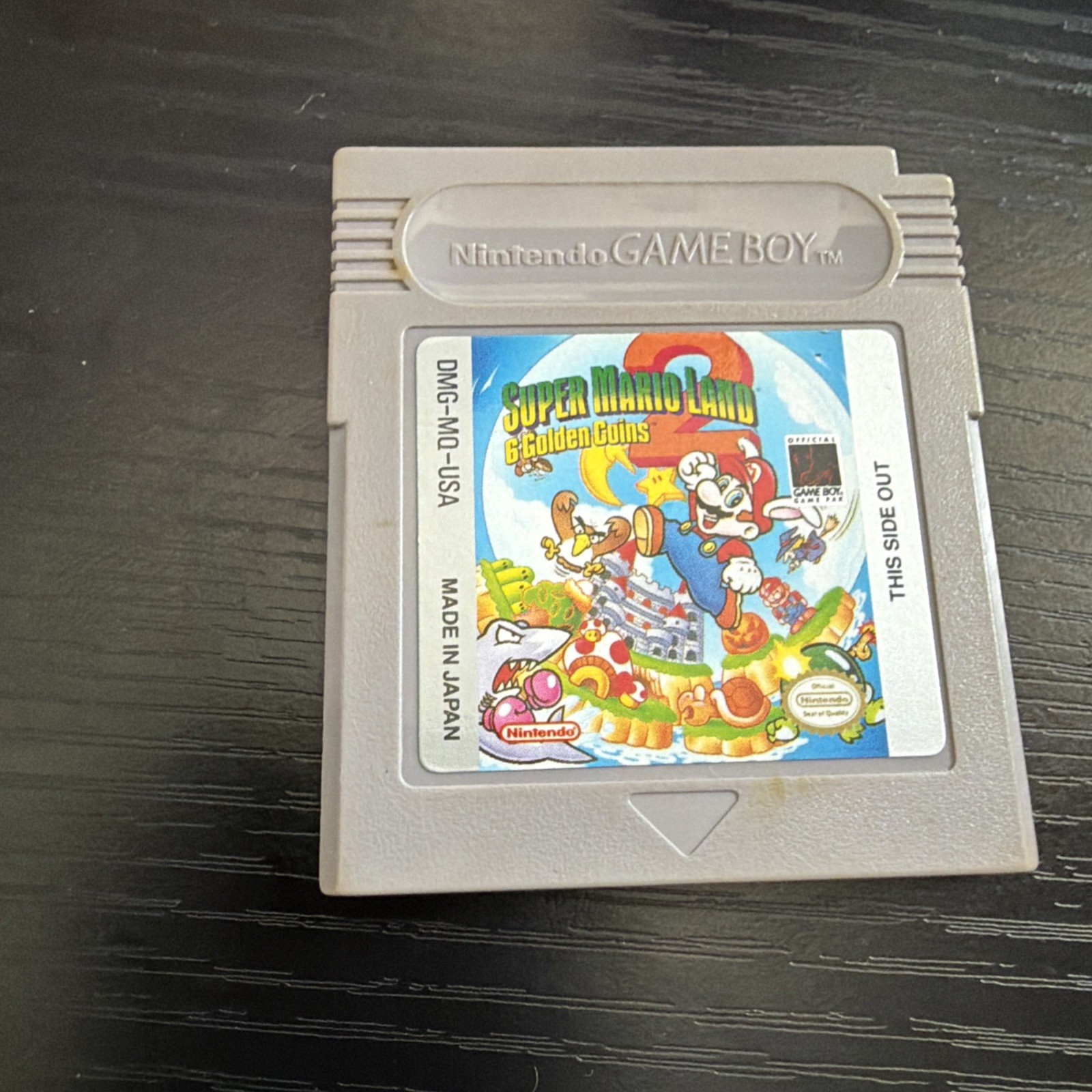 Super Mario Land 2: 6 Golden Coins (Nintendo Game Boy) Authentic with manual