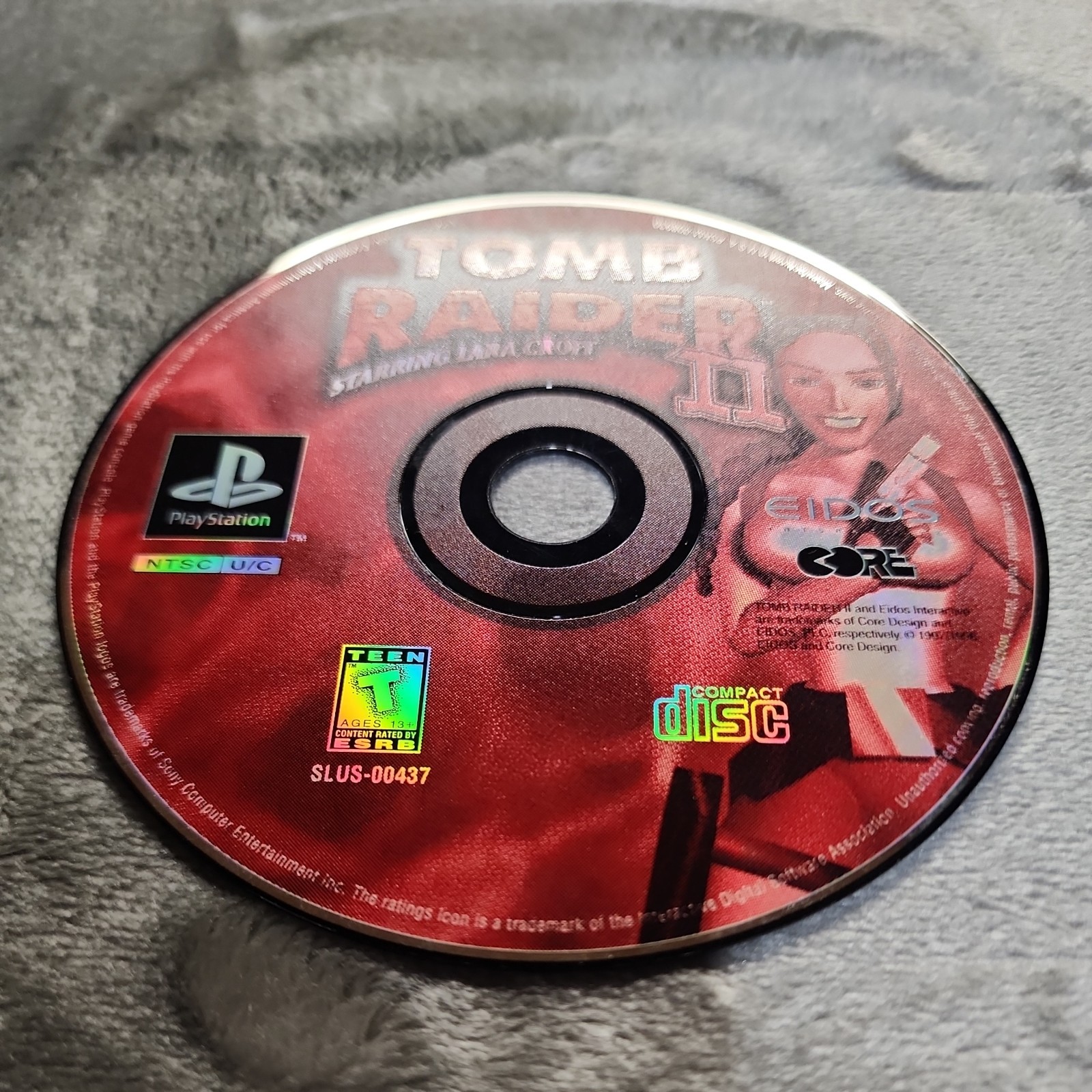 Tomb Raider II – PS1 (PlayStation 1) CIB, Tested and in Original Uncracked Case