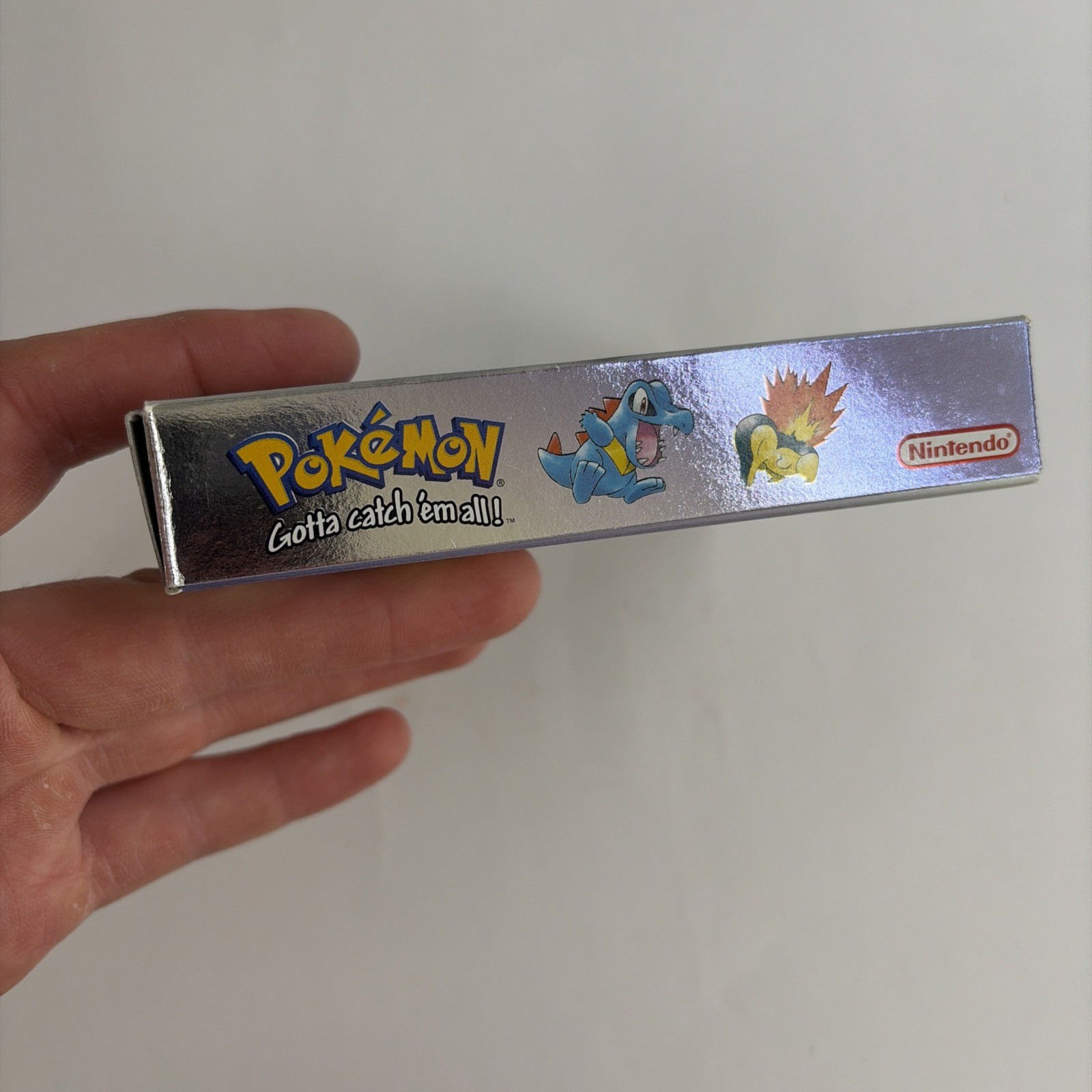Pokemon Crystal Version Complete Box MISPRINT Authentic CIB Game Boy Color