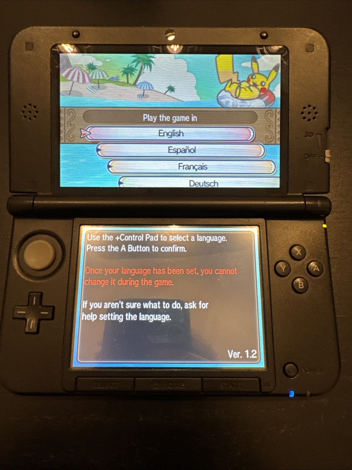 Pokémon Moon Version Nintendo 3DS Game And Case Tested Authentic