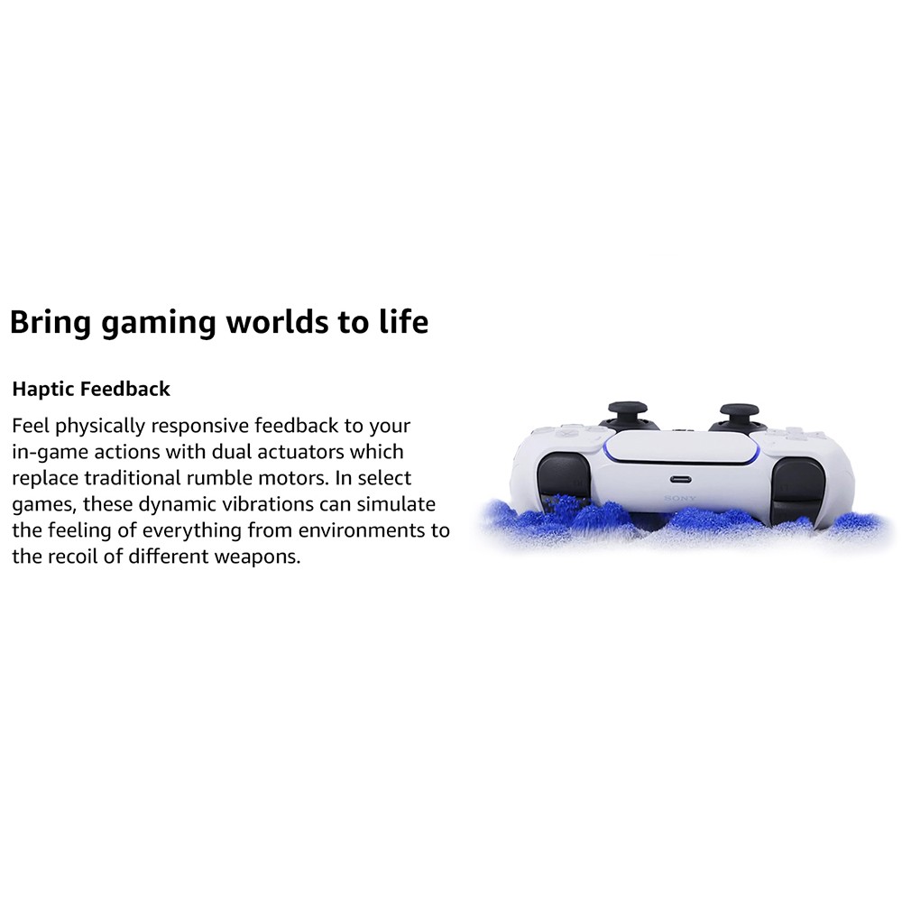 Sony PlayStation 5 – DualSense Wireless Controller – White