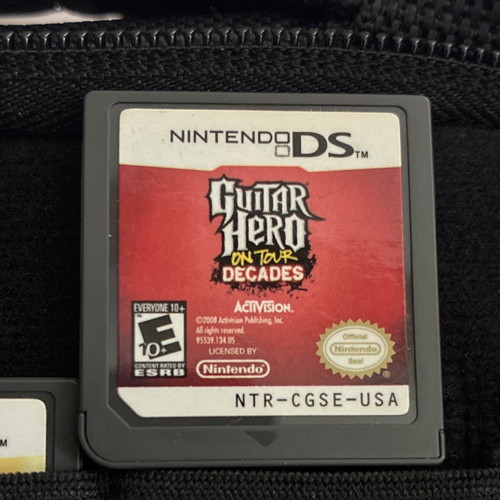 Nintendo DS Guitar Hero On Tour Decades Activision 2008 E10+ Everyone 10+