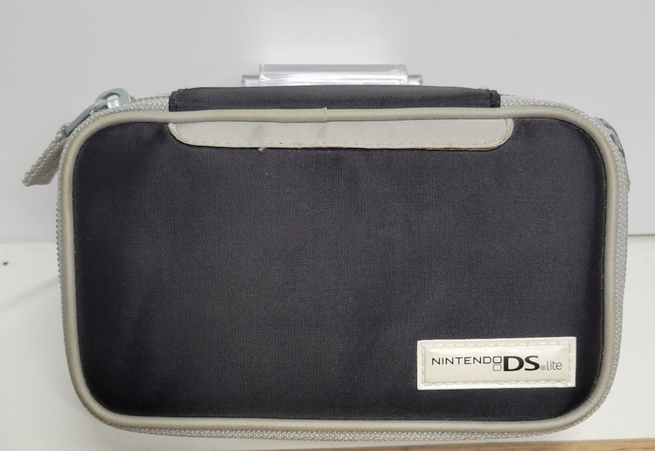 Nintendo 3DS Soft Side Case – Black And Gray – Used Condition (A)
