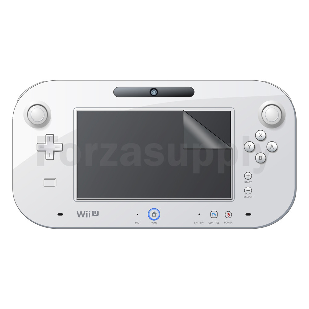 B2G1 Free LCD Ultra Clear HD Screen Protector for Nintendo Wii U GamePad 6.2″