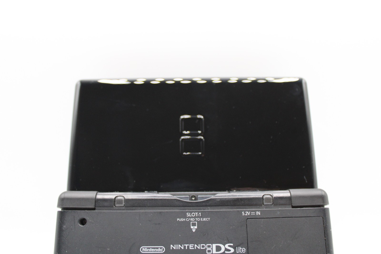 Nintendo DS Lite Glossy Black Refurbished Handheld System – *1 Year Warranty*