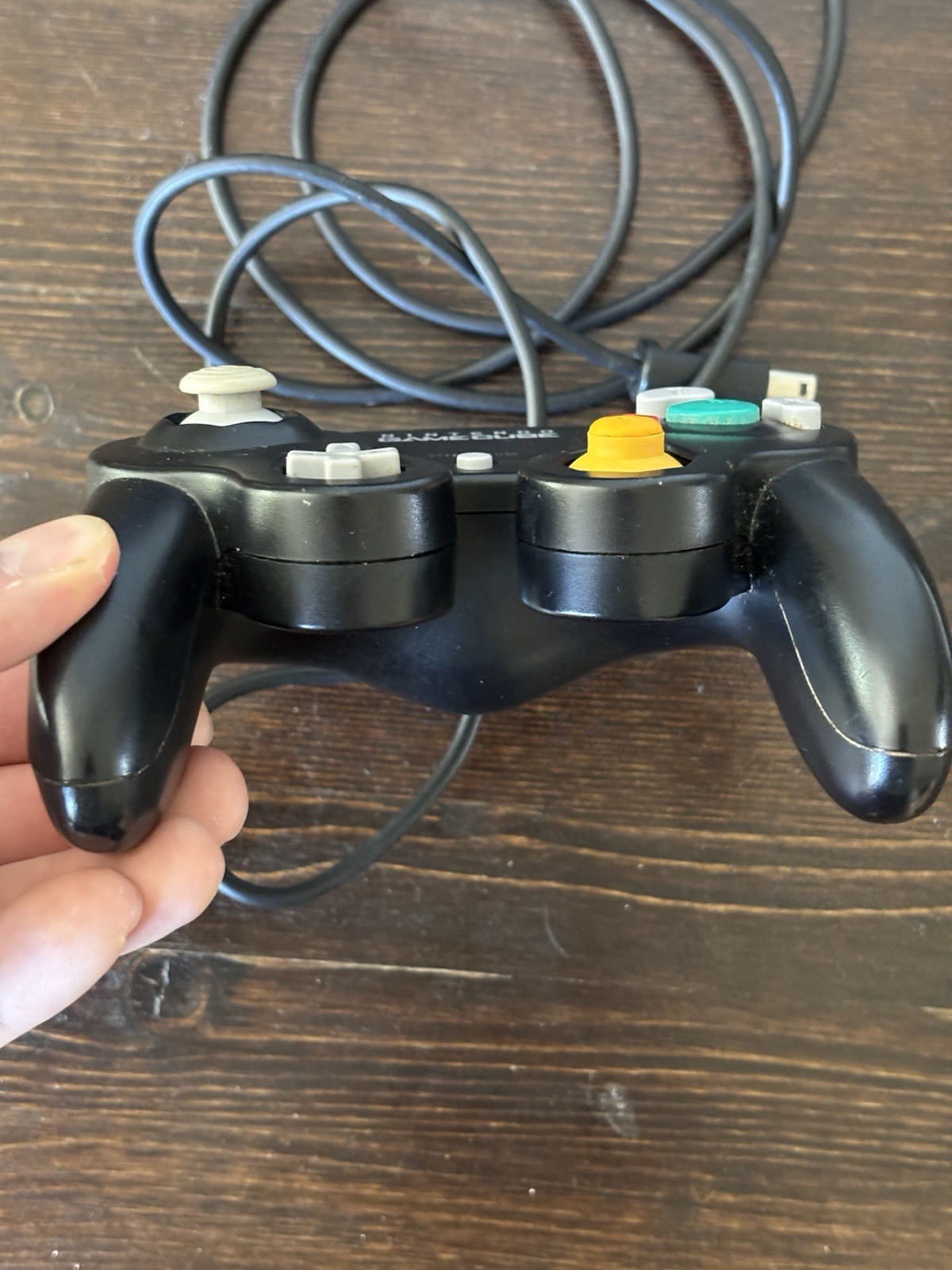 Nintendo Gamecube Wired Controller (Black) – Authentic | OEM
