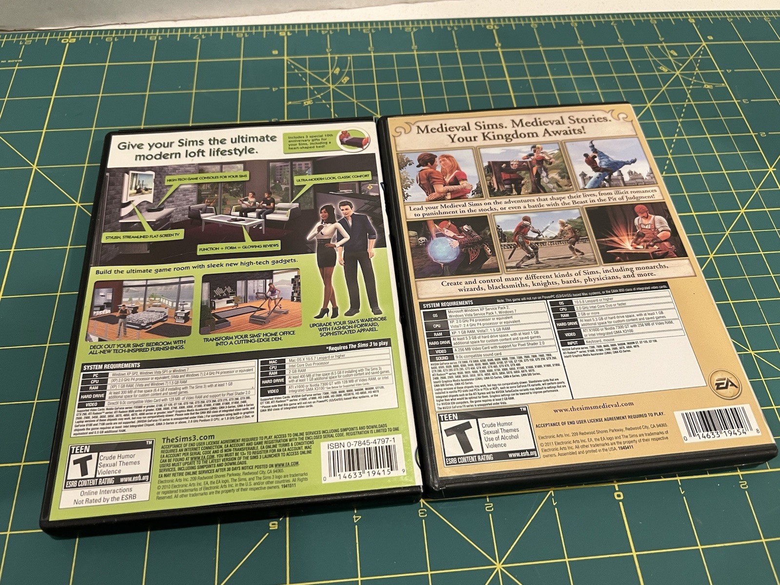 The Sims Medieval Sims 3 Loft Stuff WIN MAC Game 2011 Complete Limited Edition