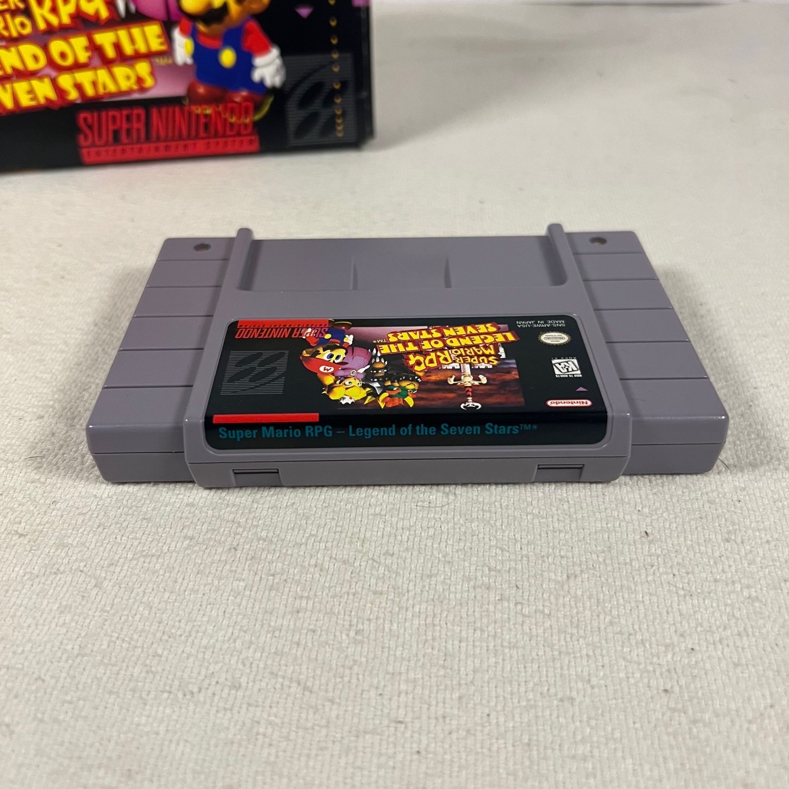 Super Mario RPG: Legend of the Seven Stars Nintendo SNES 1996 CIB Complete
