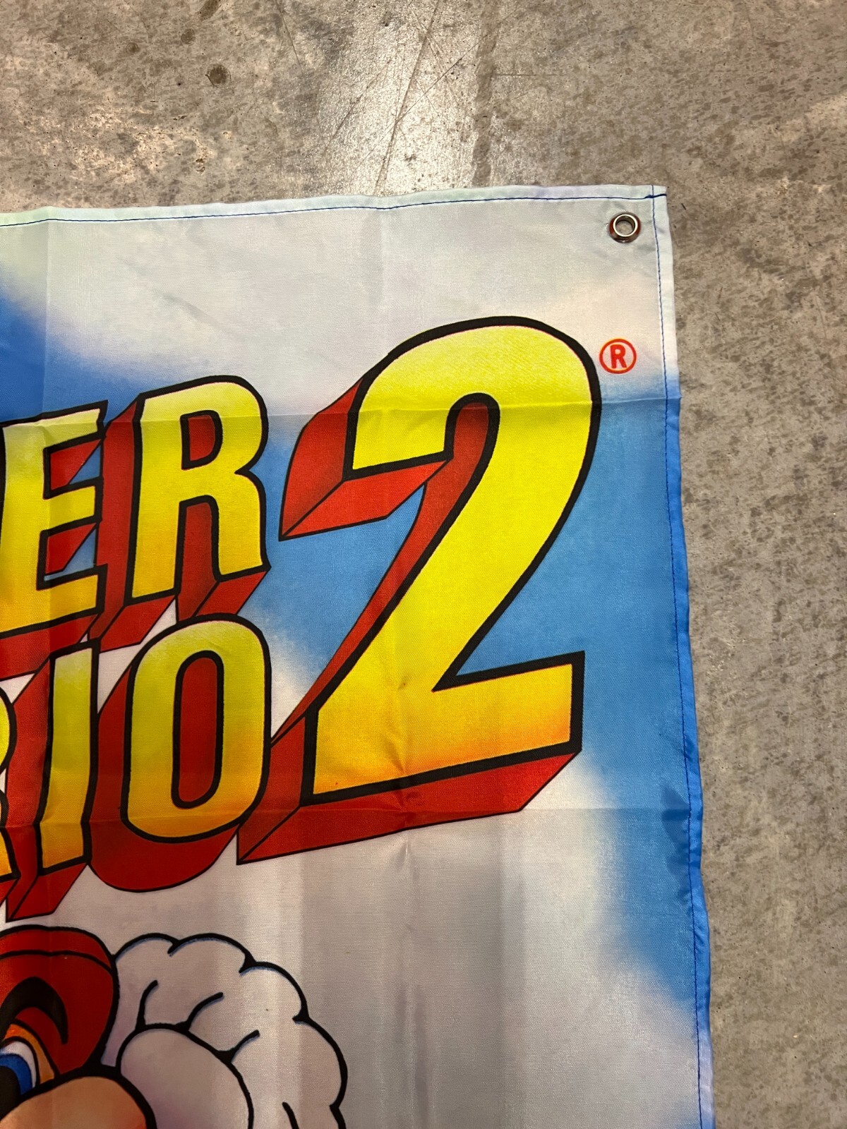 Super Mario Bros 2 Custom Wall Flag Banner Tapestry 2 x 3 Ft, NES