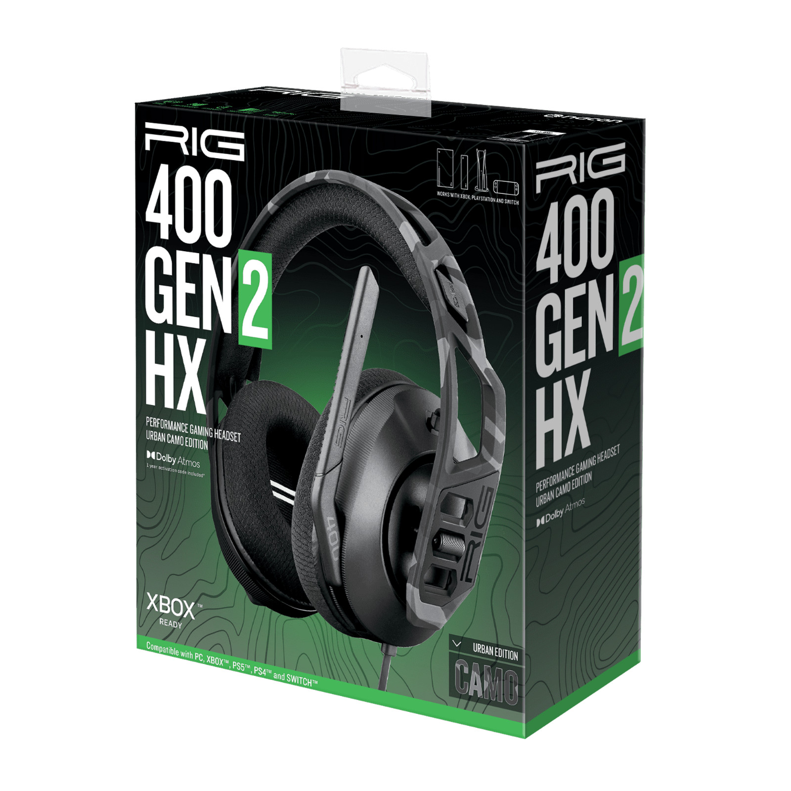 RIG 400 GEN 2 HX WIRED Gaming Headset for Xbox Series X|S, One, PC (10-1711)™
