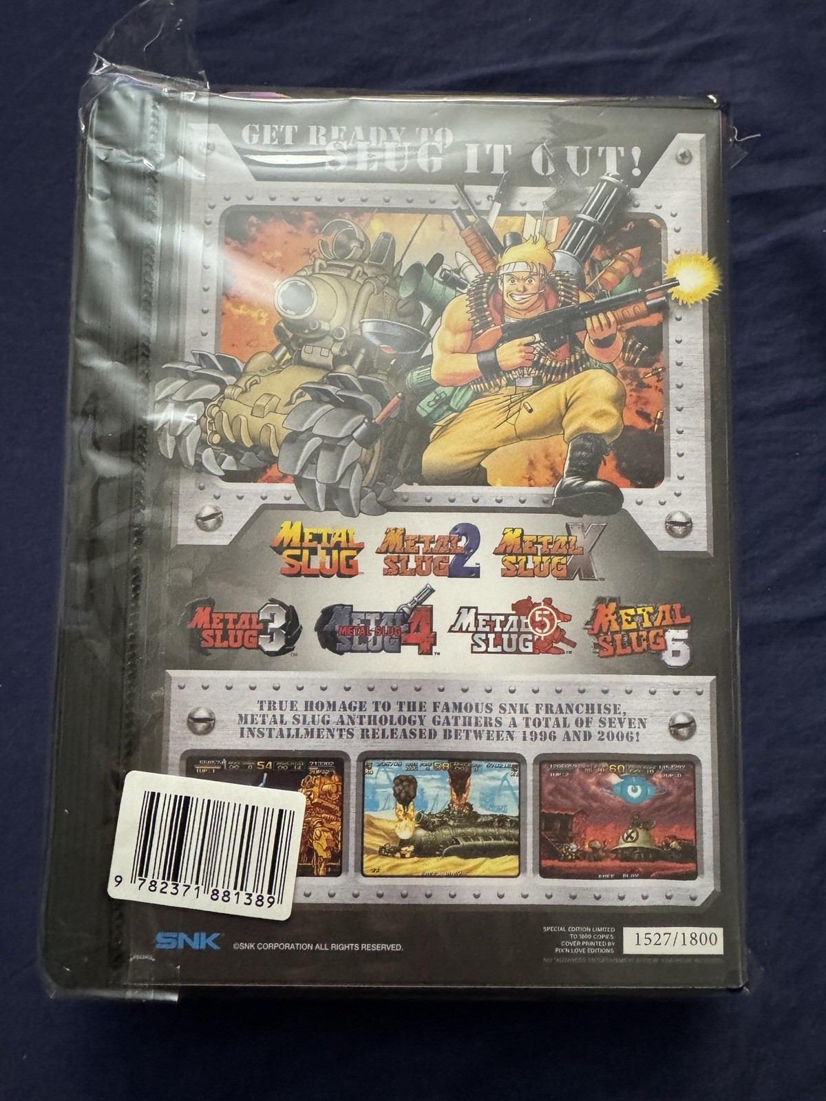 Metal Slug Anthology + XX Combo Pack PS4 SNK NEOGEO Shockbox PIX N LOVE EDITION