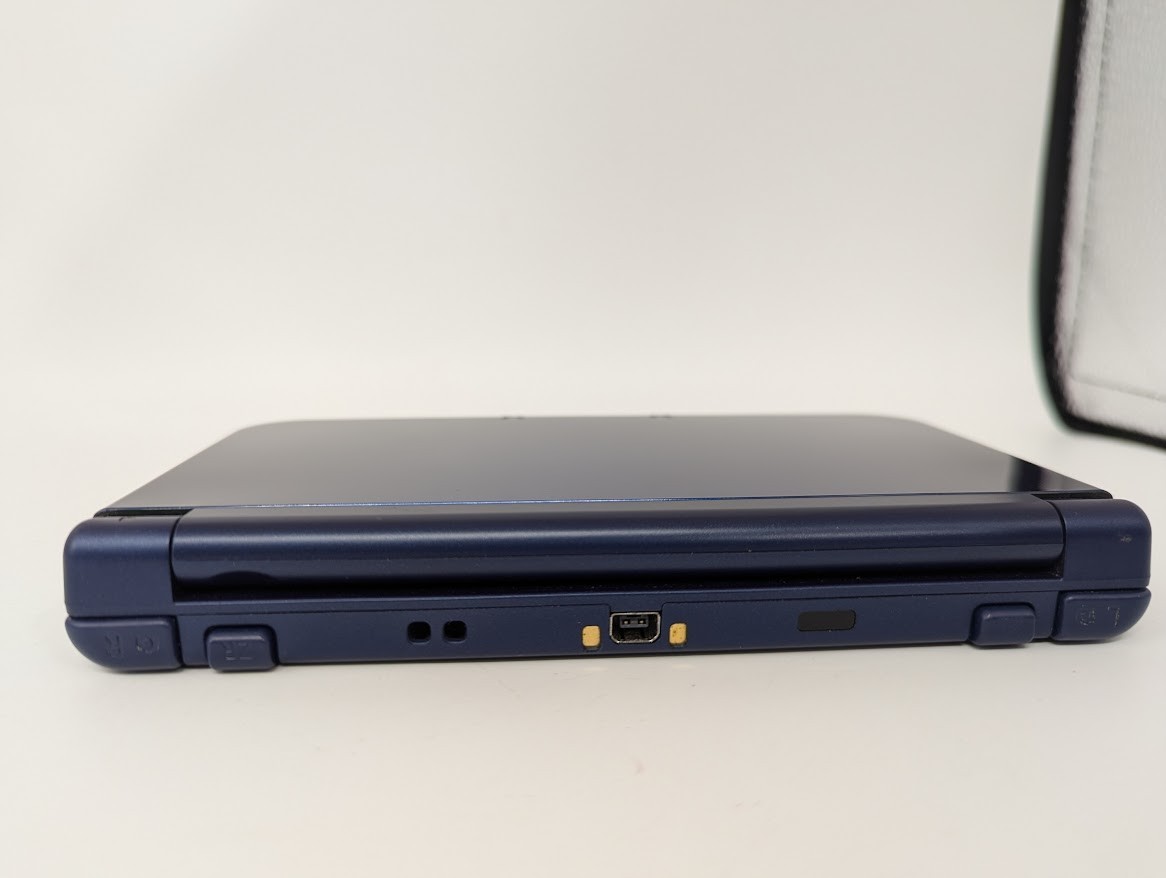 B25 Nintendo new 3DS LL XL console Metallic Blue japan w/box pen manual fx