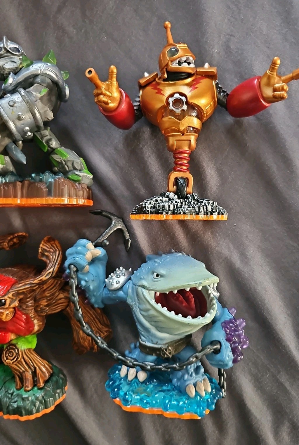 Skylanders Lot of 6 Giants 2012 Activision Crusher Bouncer Thump