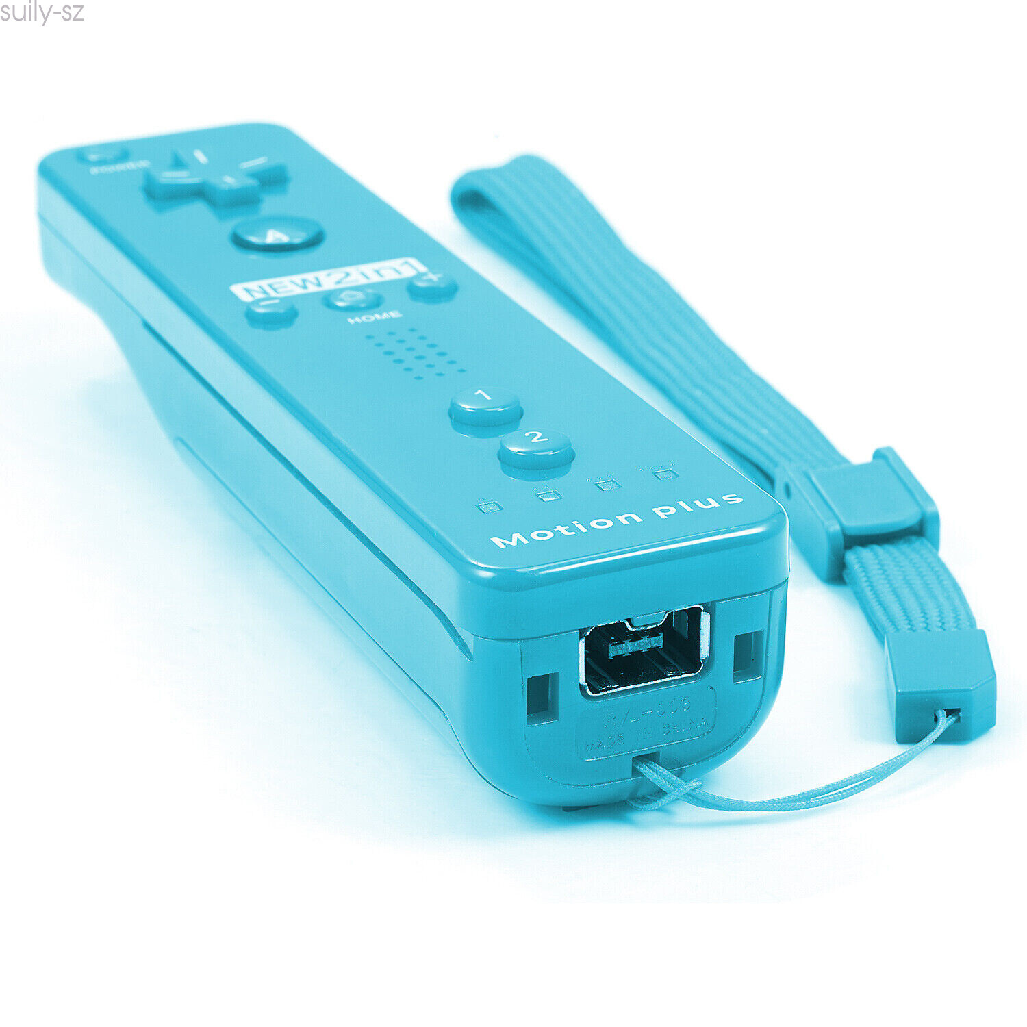 2in1 Motion Plus Remote and Nunchuck Controllers for Wii & Wii U Wiimote 4Pack