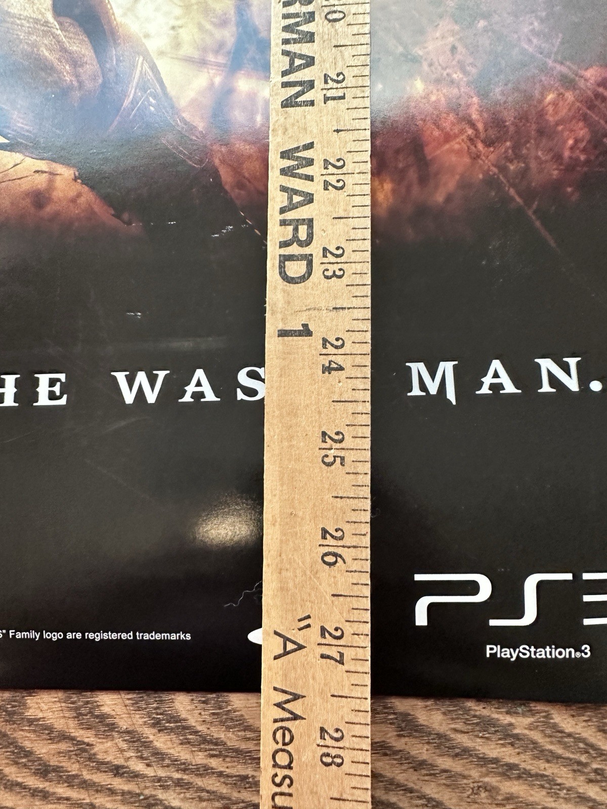 God of War Ascension PS3 Double Sided Promo Poster 22×28 RARE