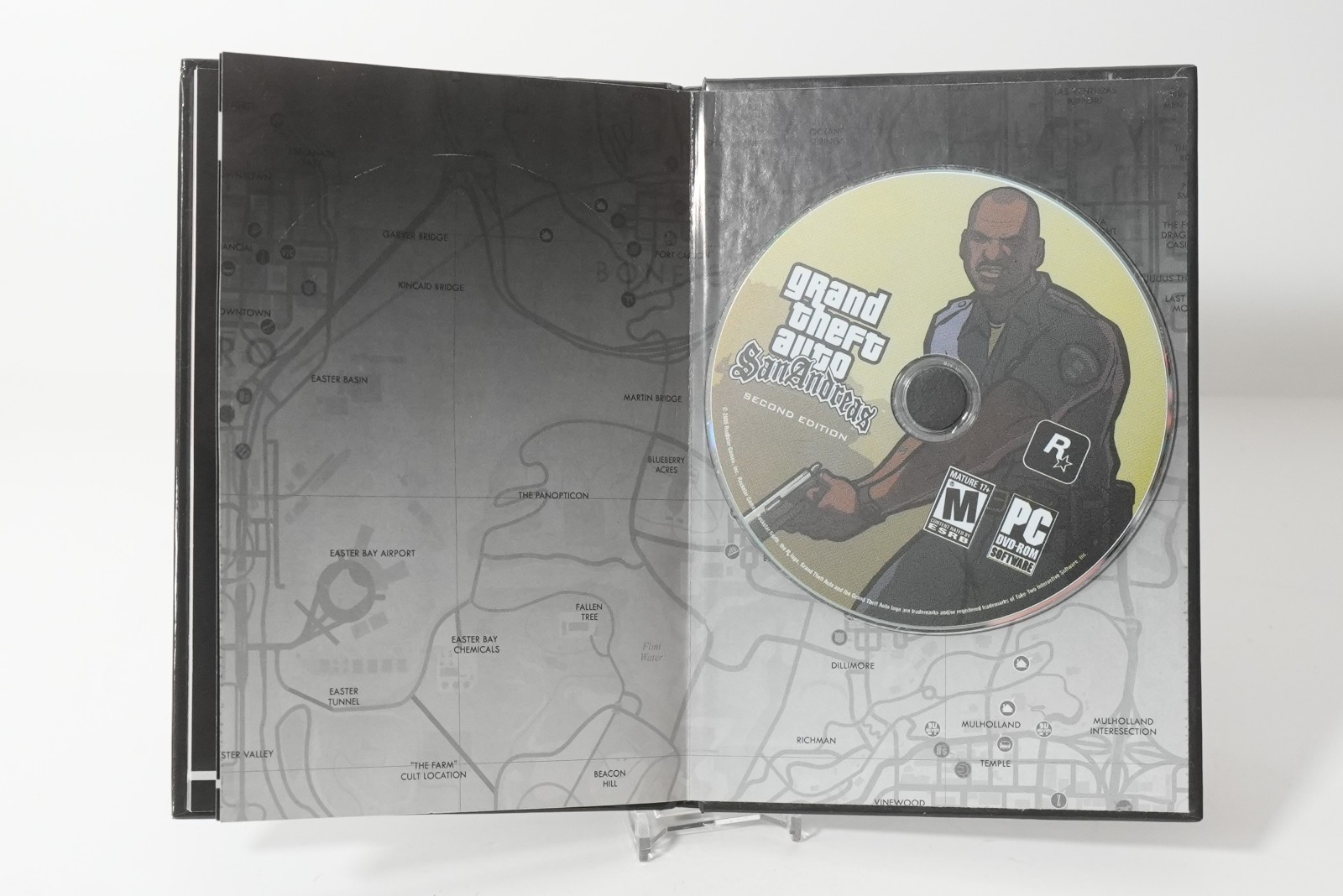 Grand Theft Auto San Andreas City Guides Book Manual GTA without MAP Collectors