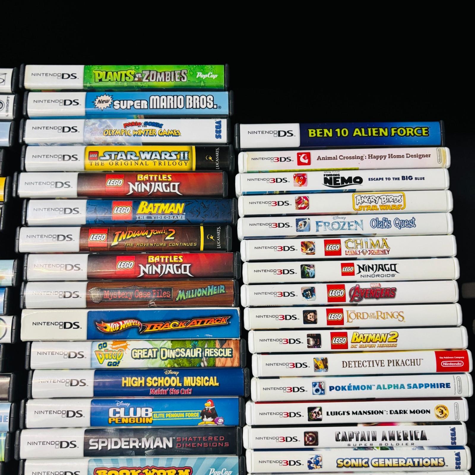 U PICK – Nintendo DS 2DS 3DS Games Super Mario Sonic Lego Star Wars Pets Sims +