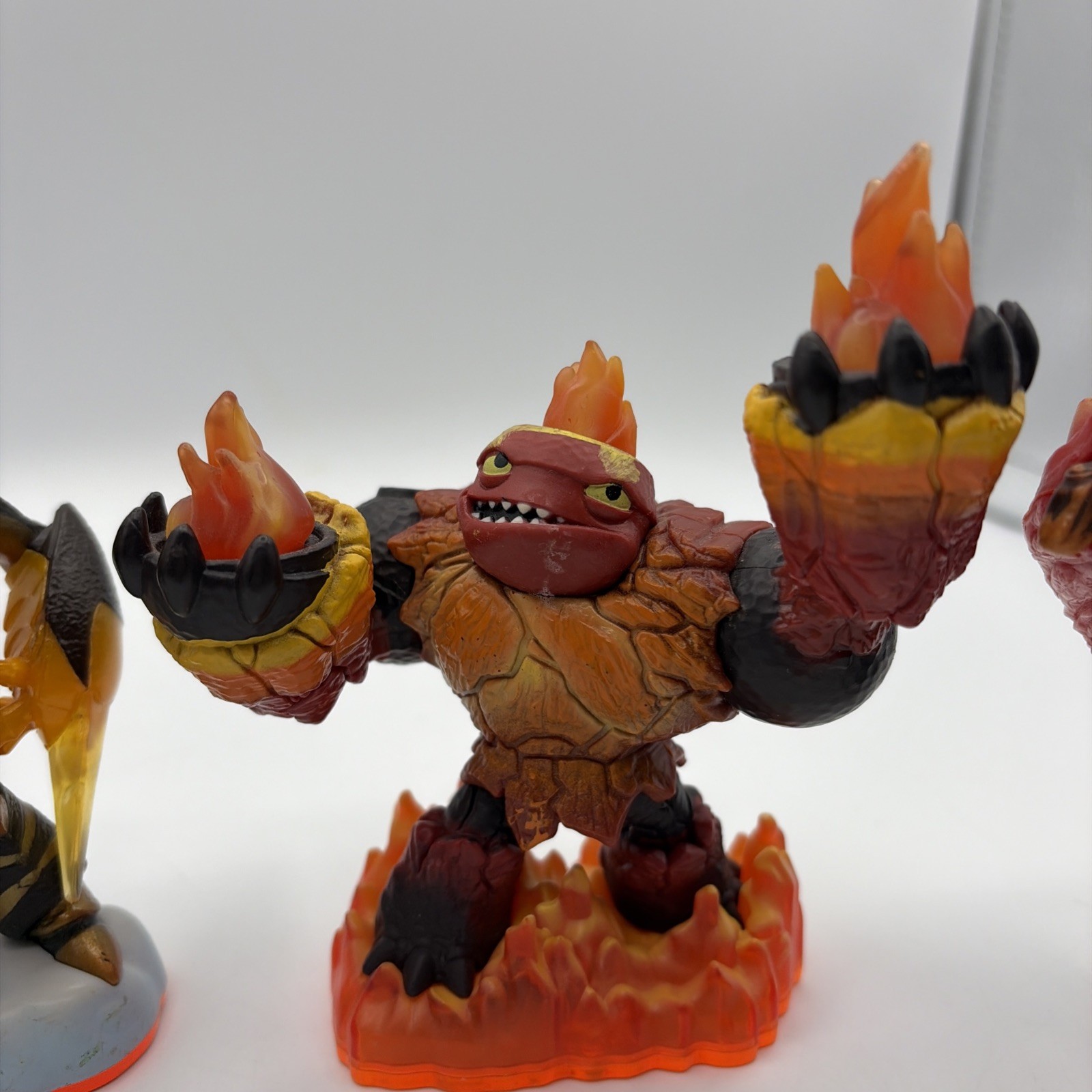 2012 Activision Skylanders Giants Tree Rex Orange Base Eye Brawl Swarm Hot Lava
