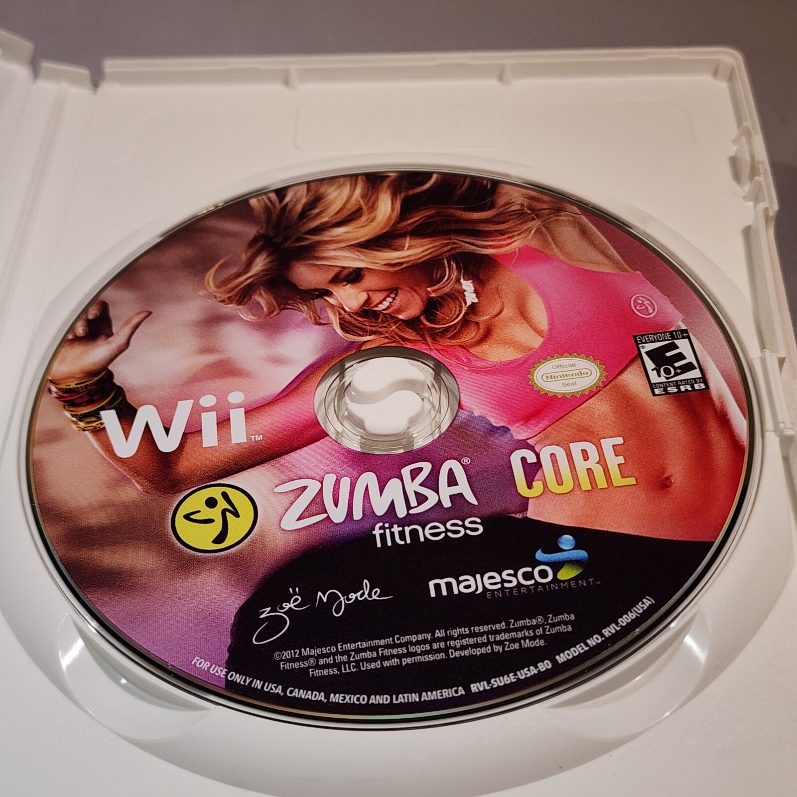Zumba Fitness: Core Party Your Abs Off (Nintendo Wii)