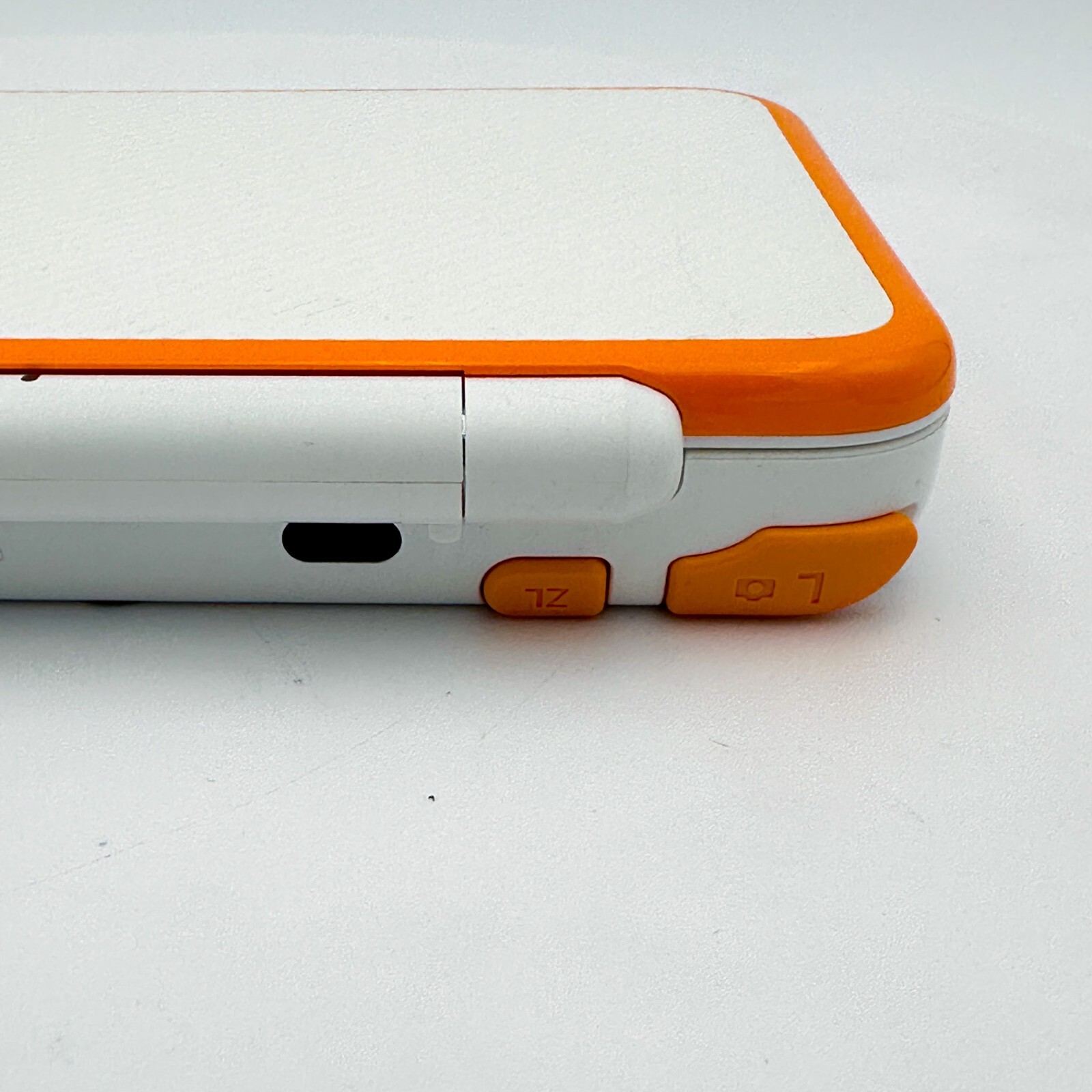 New Nintendo 2DS XL LL White Orange Console Japanese ver Good Condition Tested