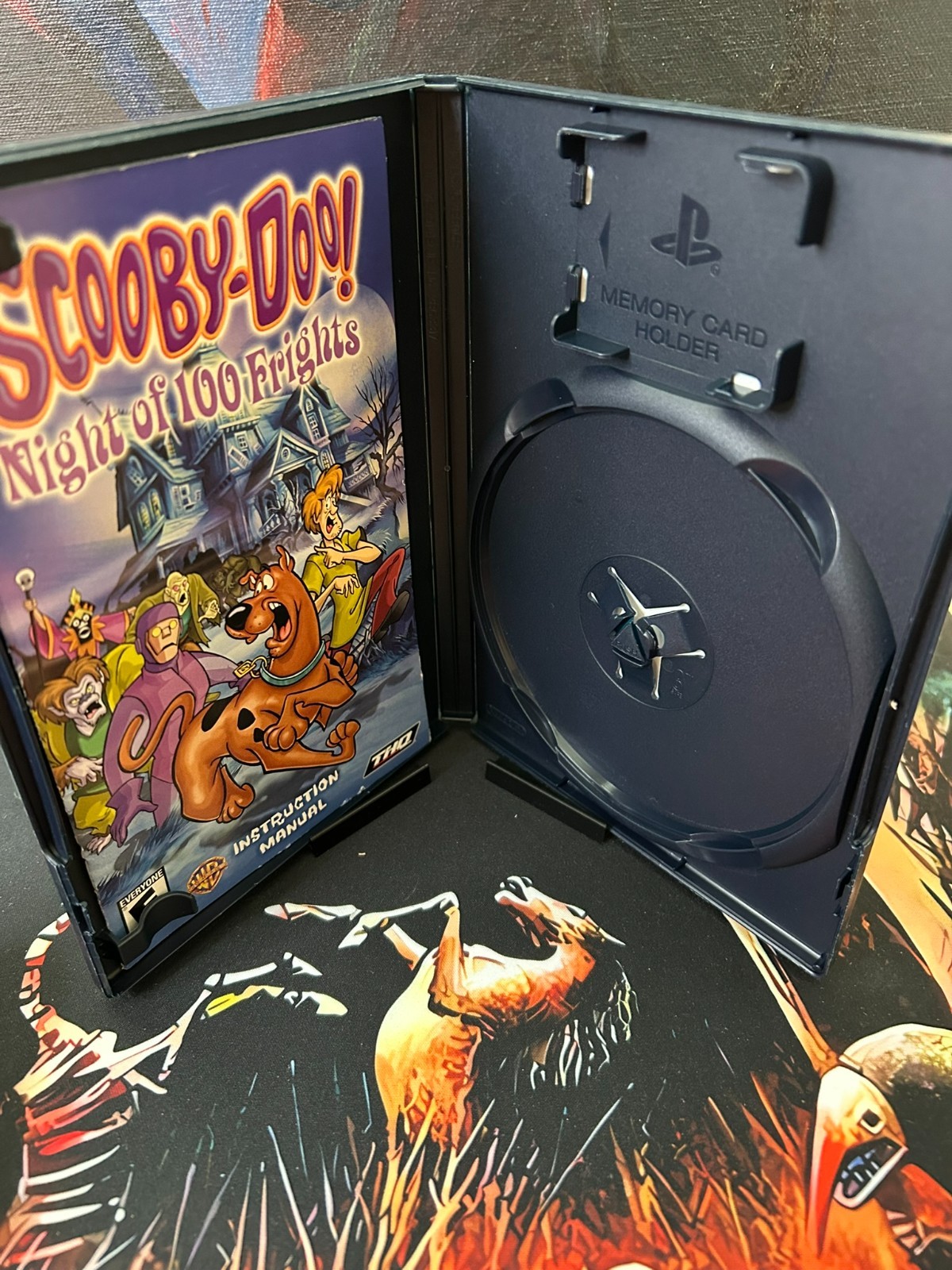 Scooby-DOO! Night of 100 Frights – PS2 – NO GAME – MANUAL AND CASE ONLY