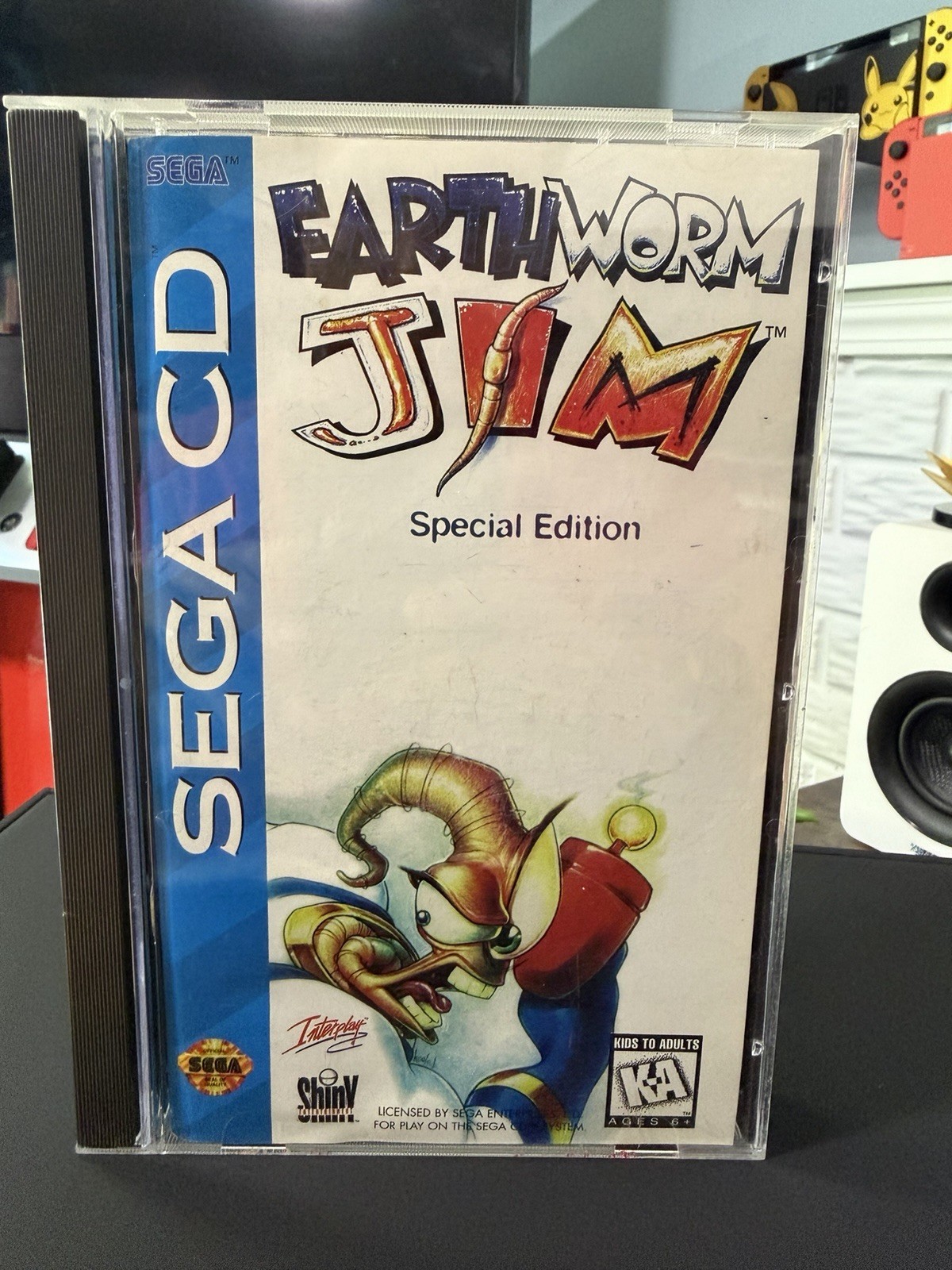 Earth Worm Jim Special Edition Sega CD CIB TESTED